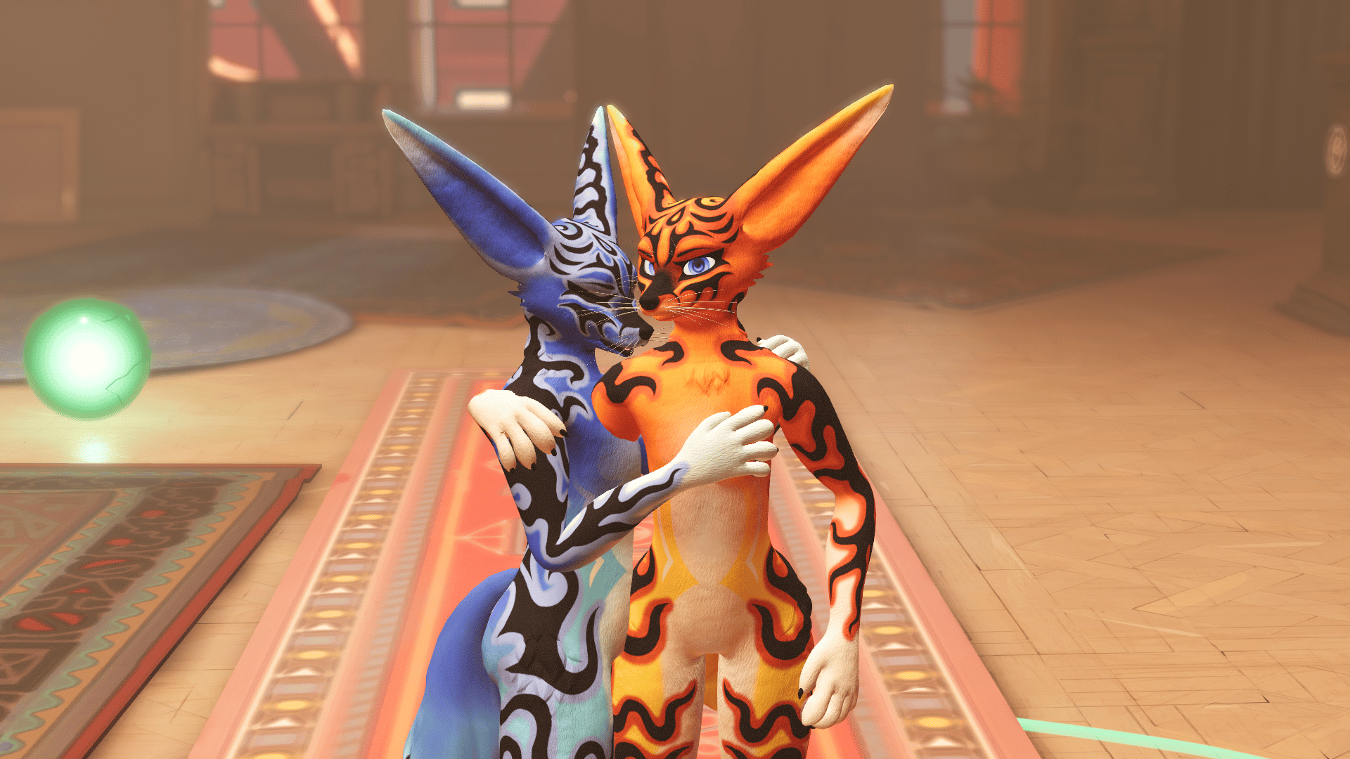 Blue & Orange Flame - Fara Rex - Textures