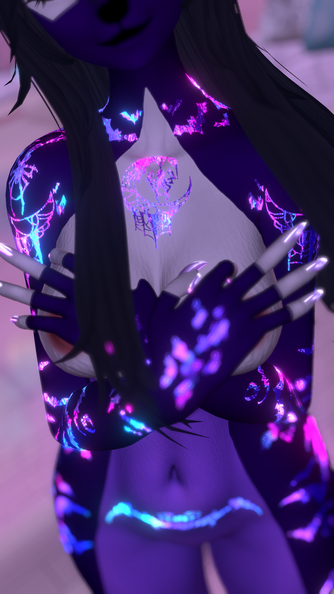 ⁎⭑꙳⭒☪︎⭒꙳⁎⭑Nightmare⁎⭑꙳⭒☪︎⭒꙳⁎⭑ Tattoo Textures for Vrchat