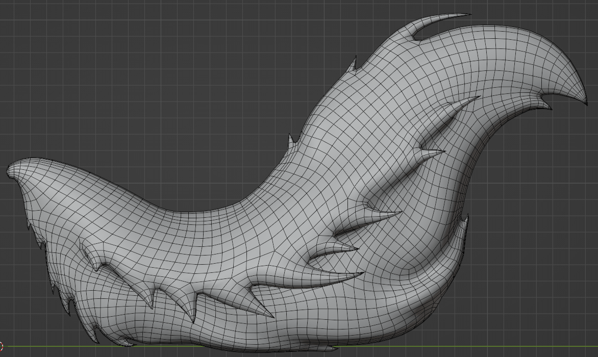 Monster Feline Tail - VRChat Tail