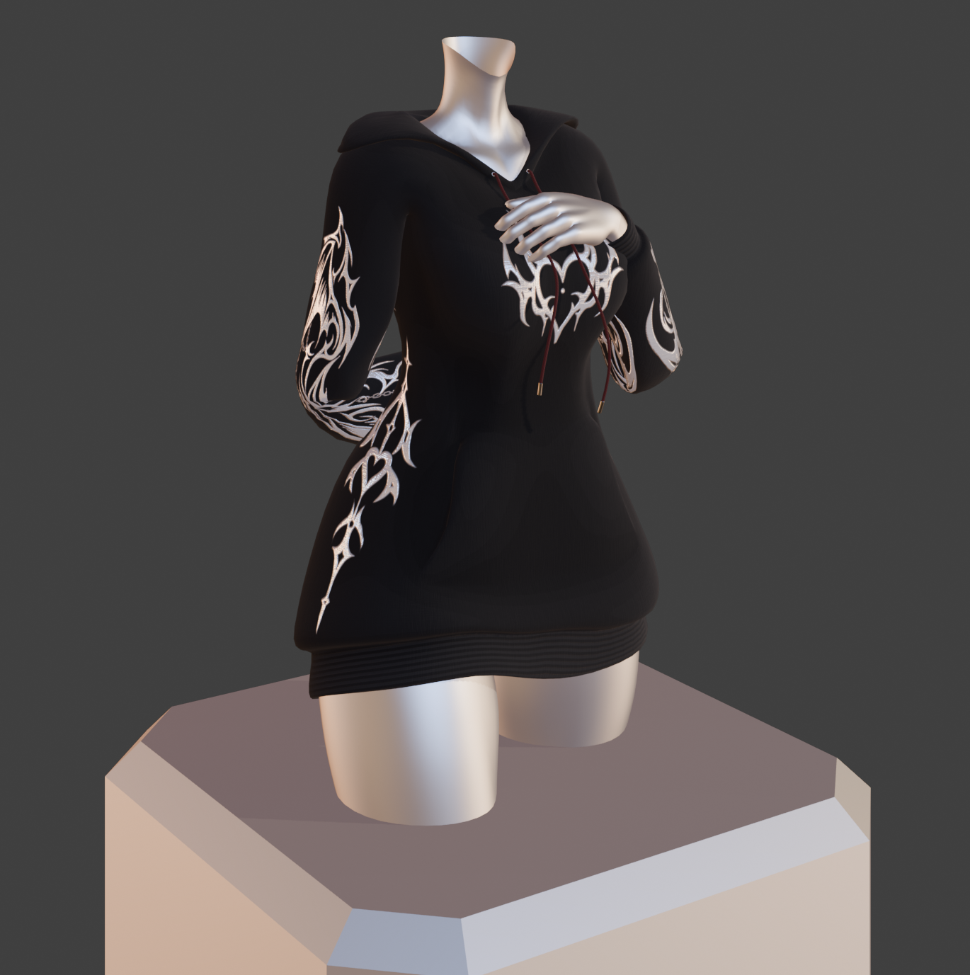 Nocturne Hoodie / asset vrchat 