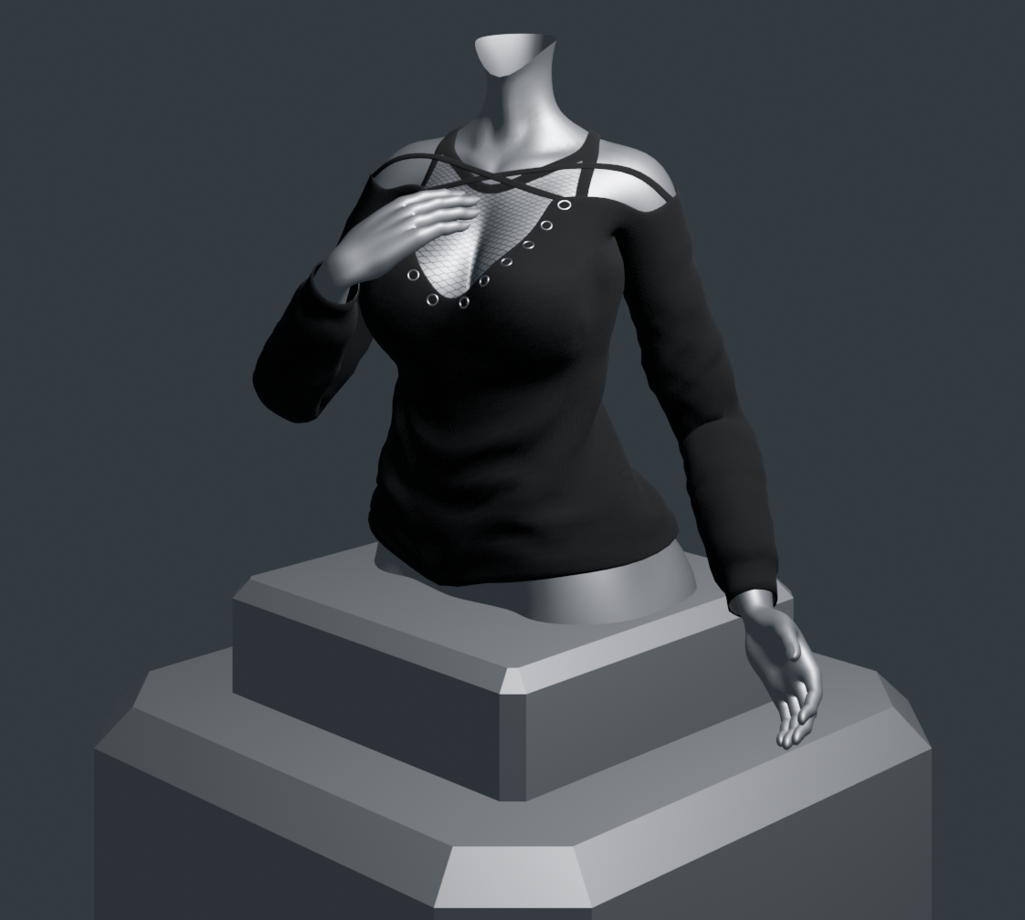 Vespera Top / asset vrchat