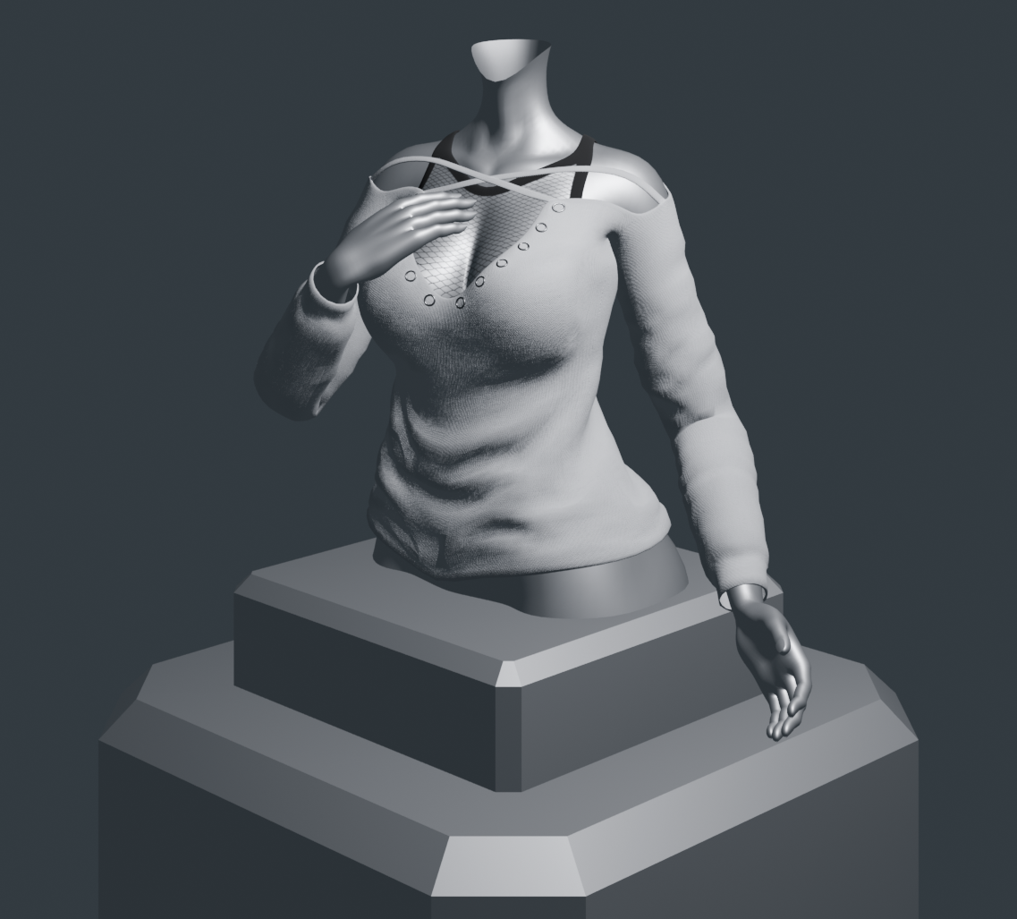 Vespera Top / asset vrchat