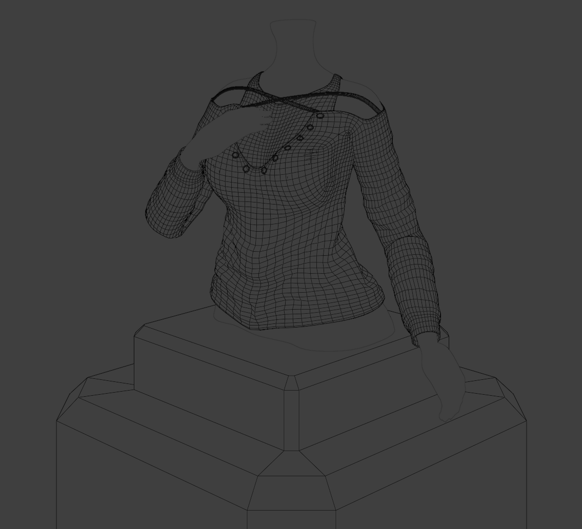Vespera Top / asset vrchat