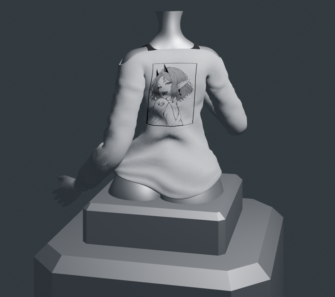 Vespera Top / asset vrchat
