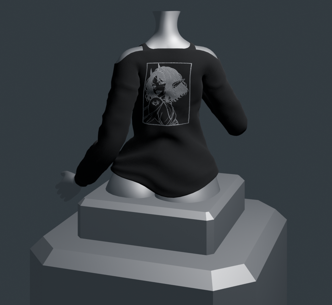 Vespera Top / asset vrchat