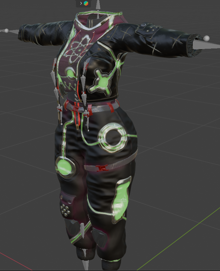 Tech/Cyberpunk Outfit