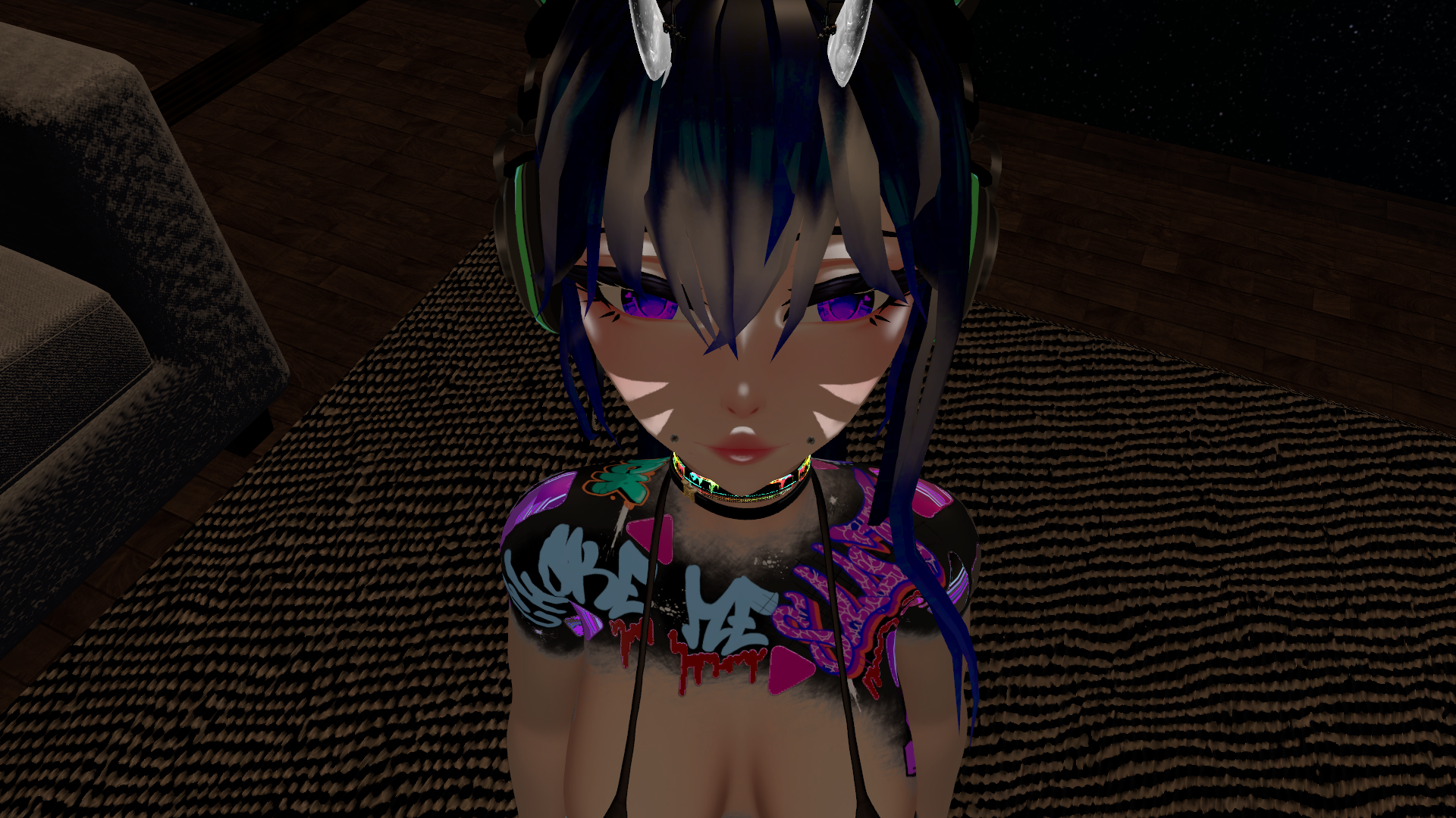 Graffiti Texture for ZinPia Fit Base Heels
