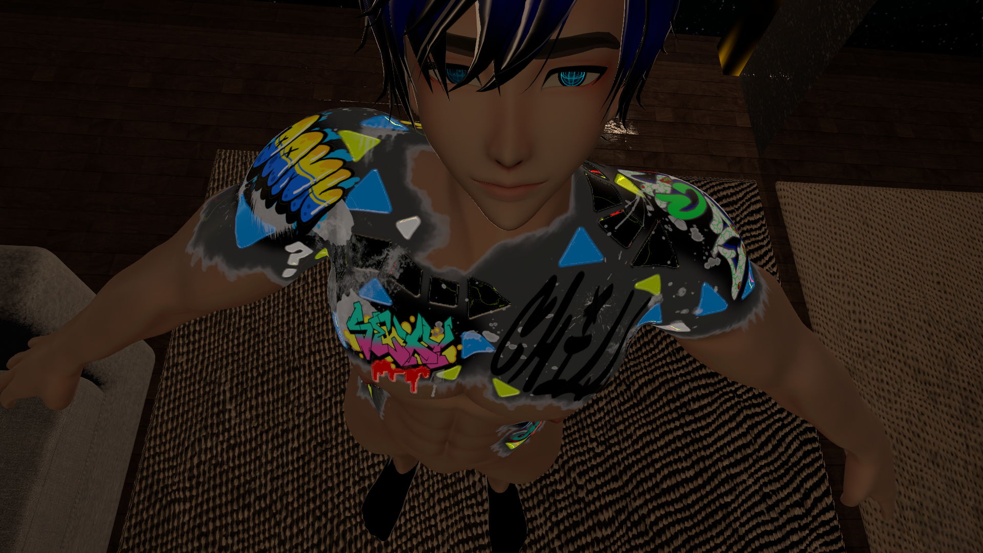 Graffiti Texture for Ace Base v2-v3.1