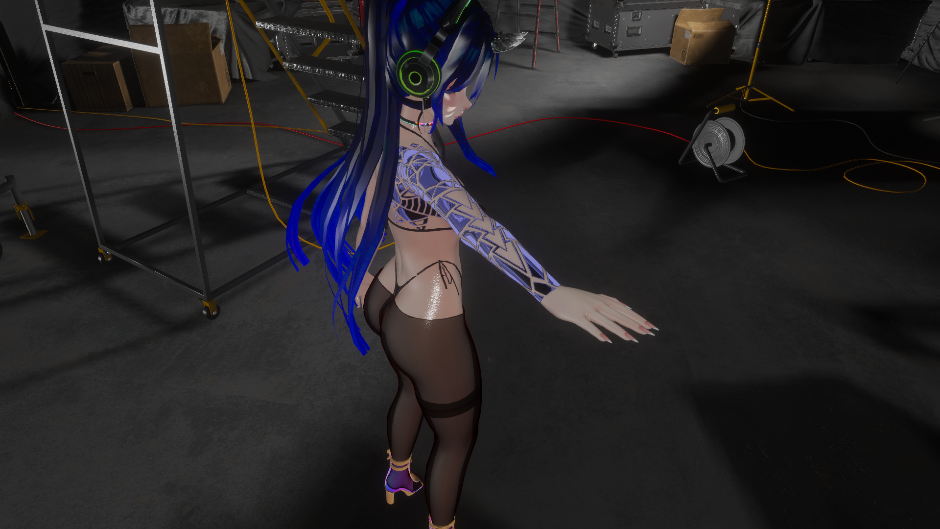 Tribal Texture for ZinPia Fit (heels)