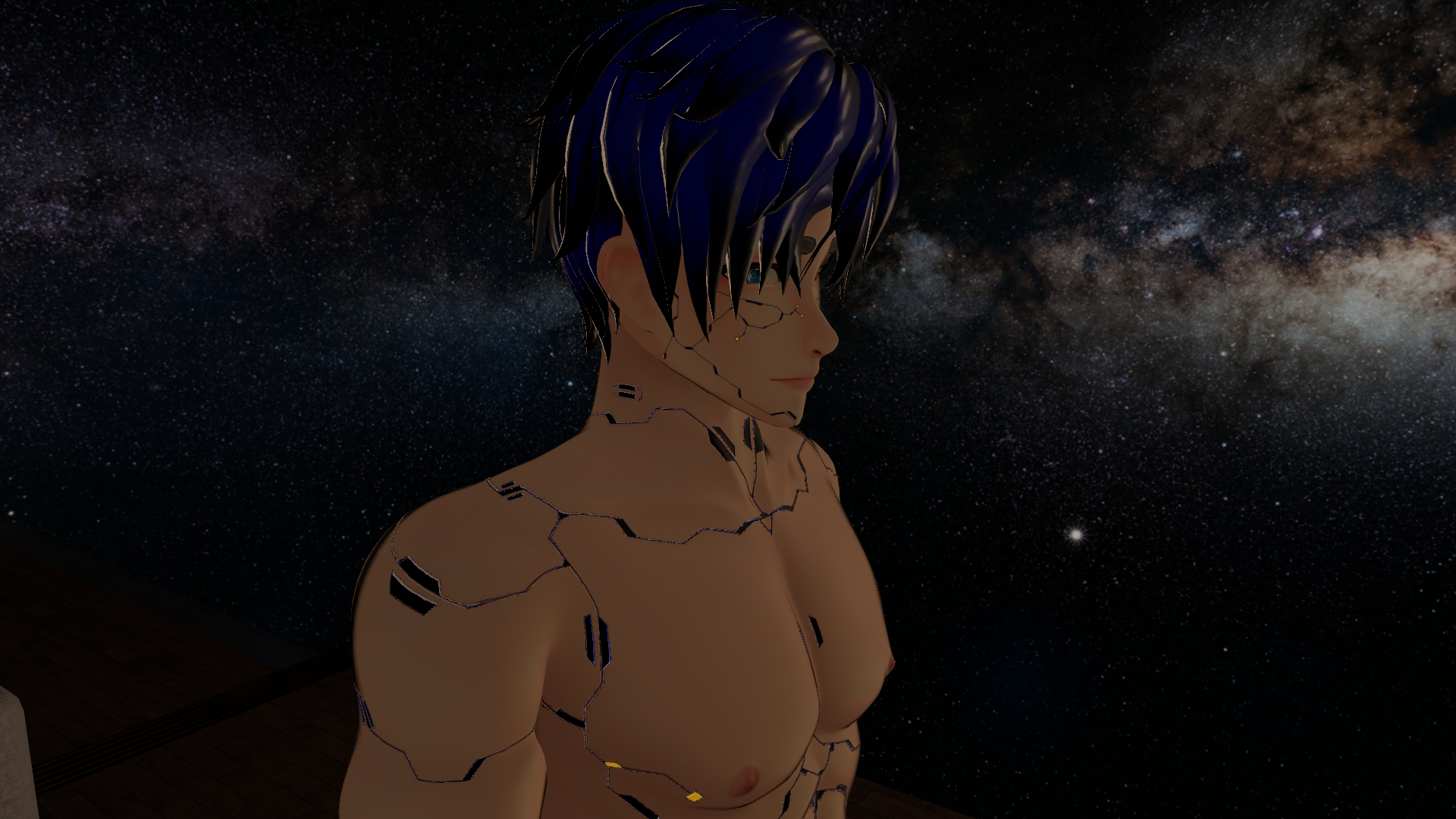 Cyberpunk Head Texture for ZinPia Zin Head Male and Female