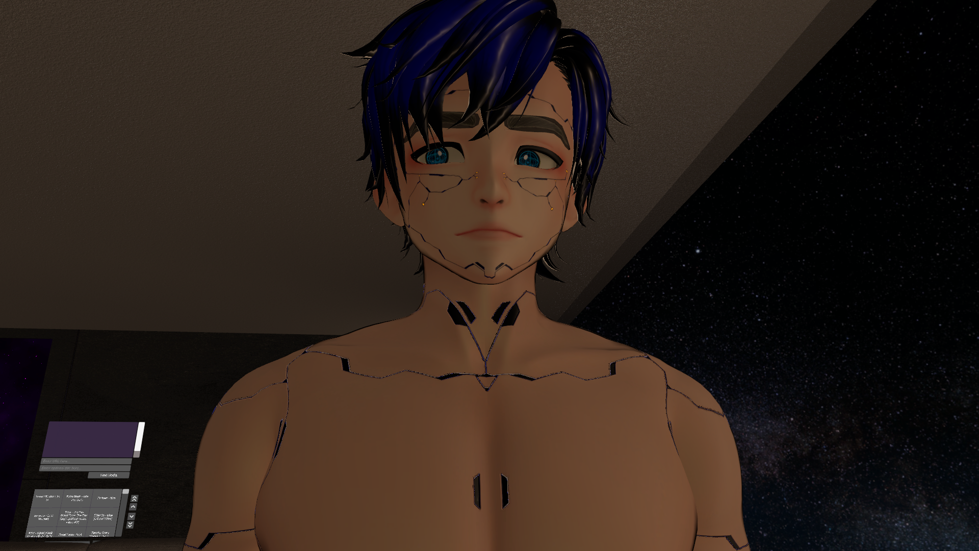 Cyberpunk Head Texture for ZinPia Zin Head Male and Female
