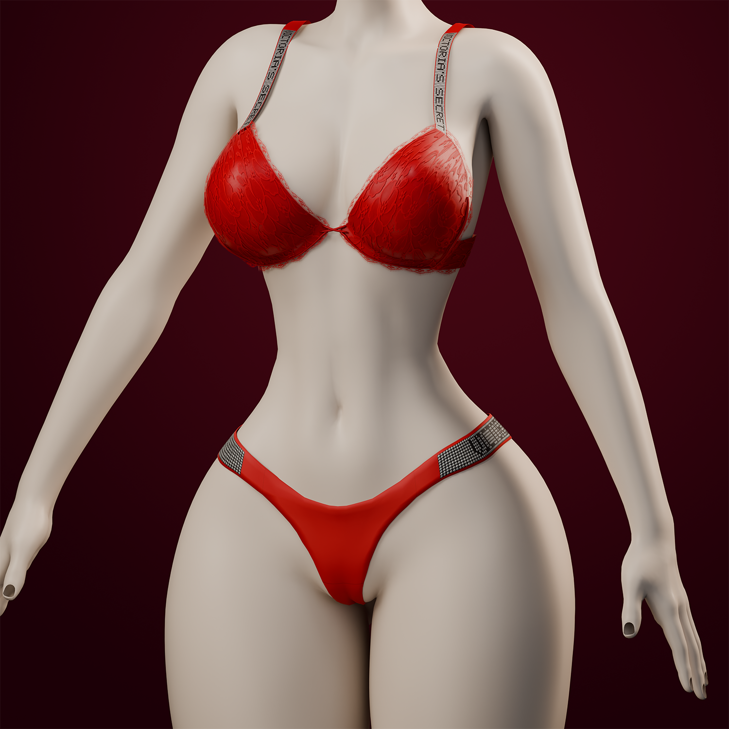 Scarlet Allure — Lingerie Set