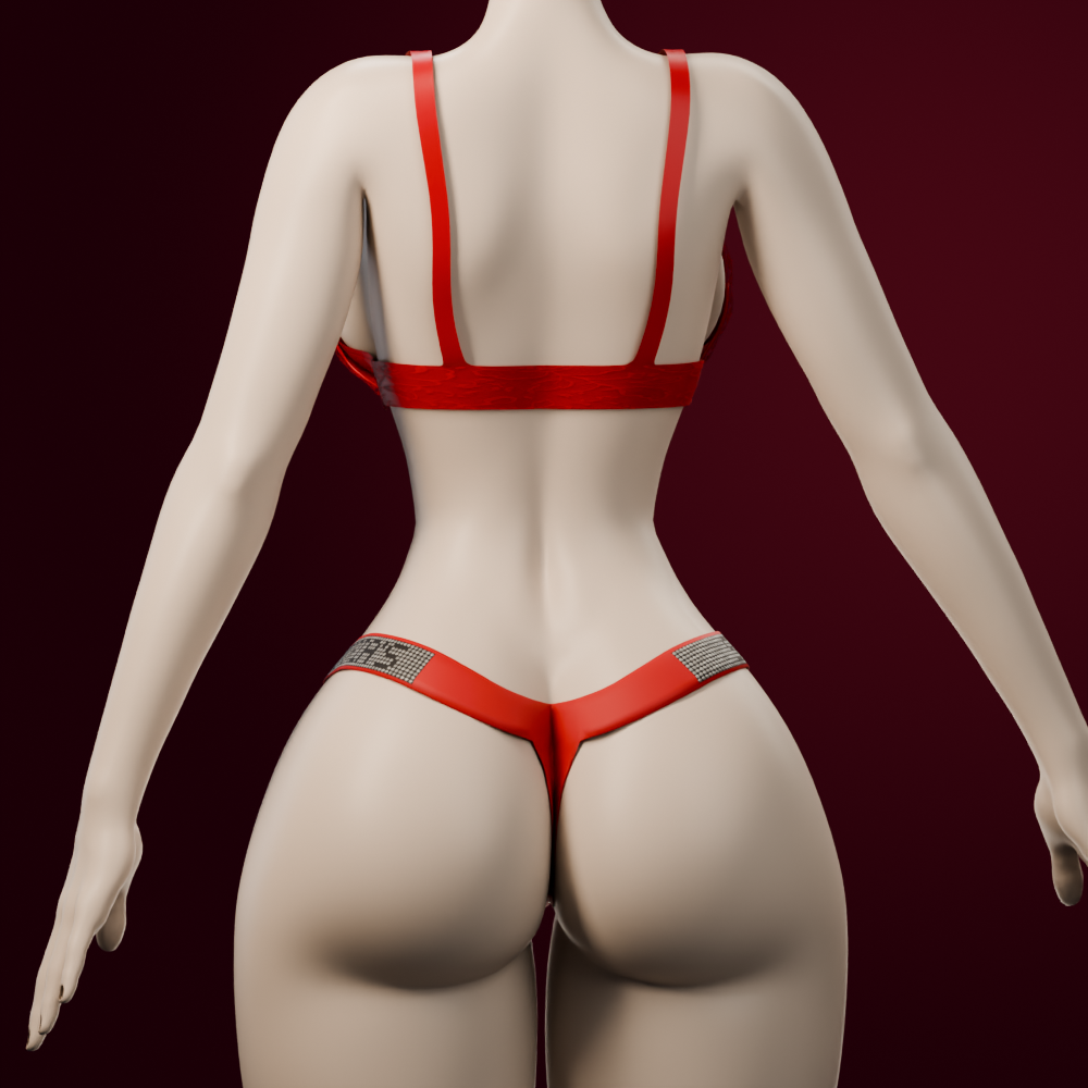 Scarlet Allure — Lingerie Set