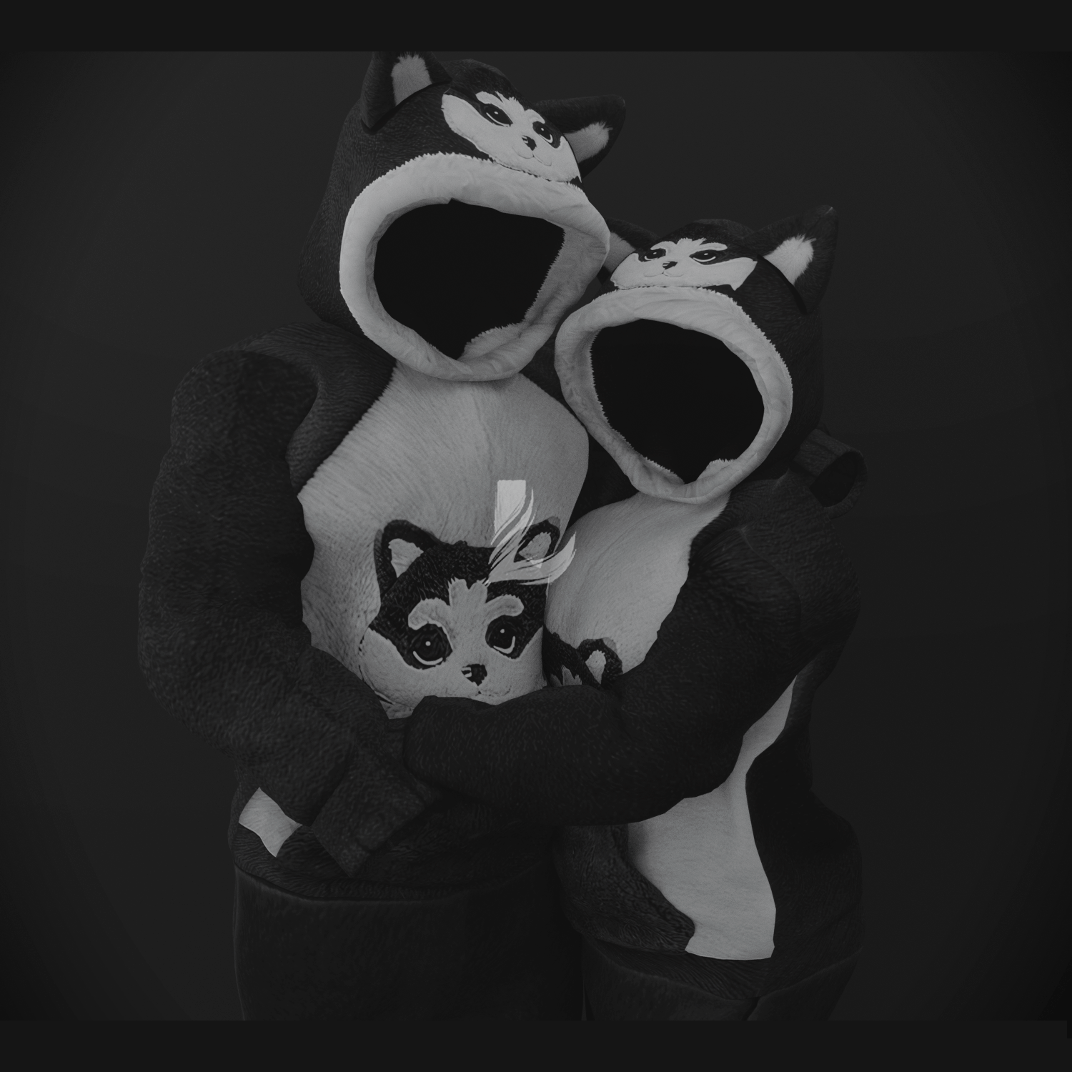 COUPLE PLUSH COSTUME (Personal and Commercial)