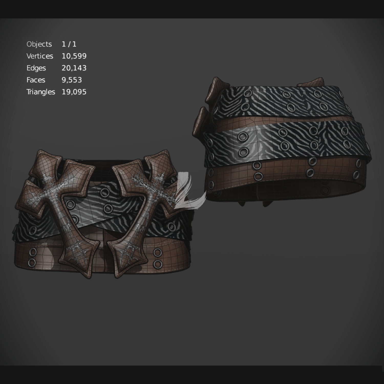 Crossbelt Skirt (Personal and commercial)