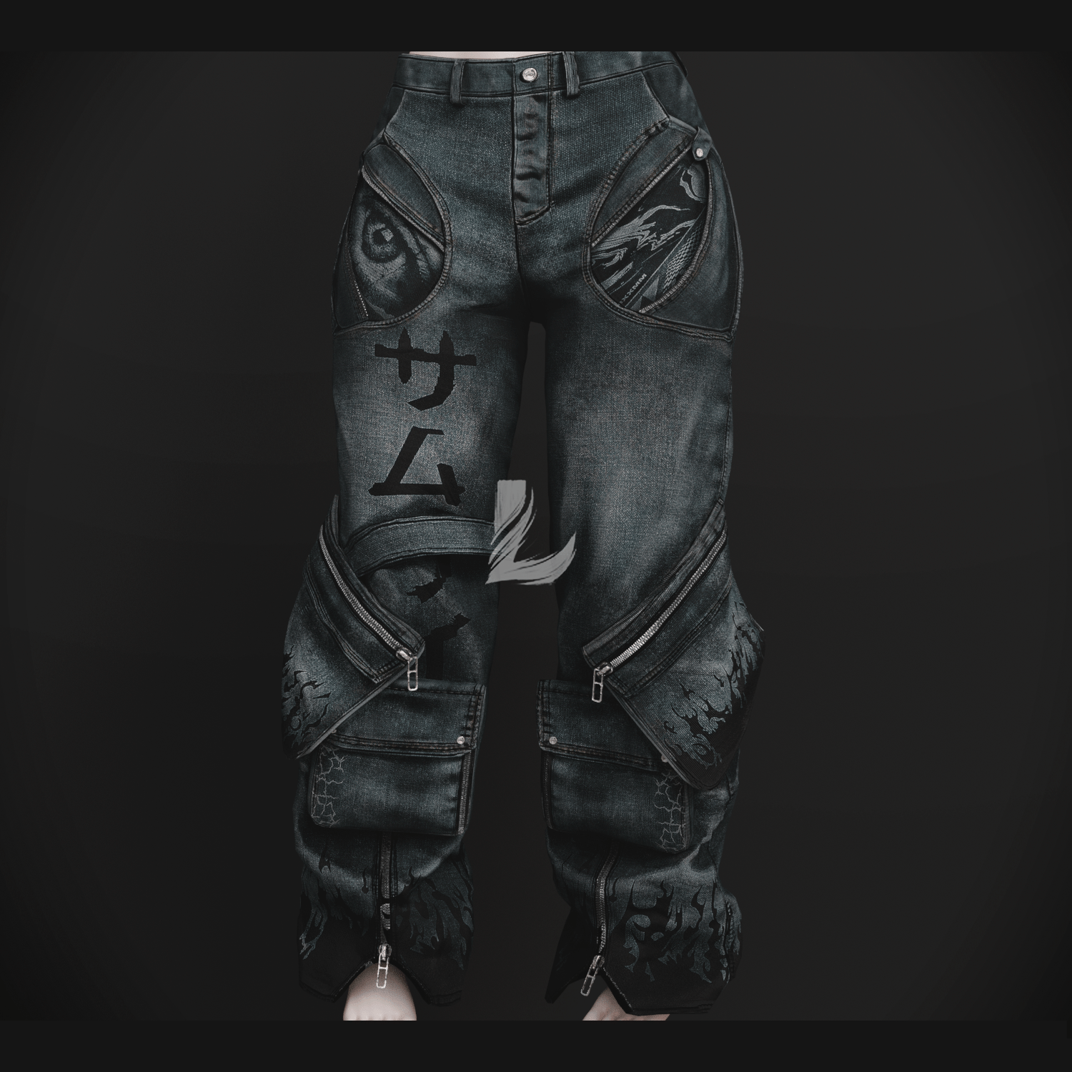 TECHWEAR JEANS (Personal and commercial)