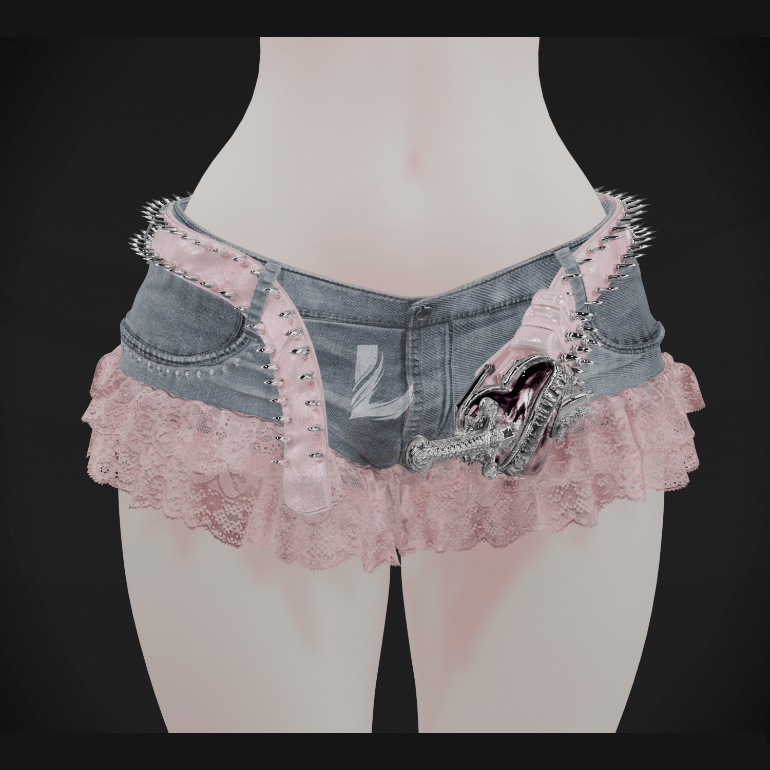 CUTE SHORTS + BELT (Personal and commercial)