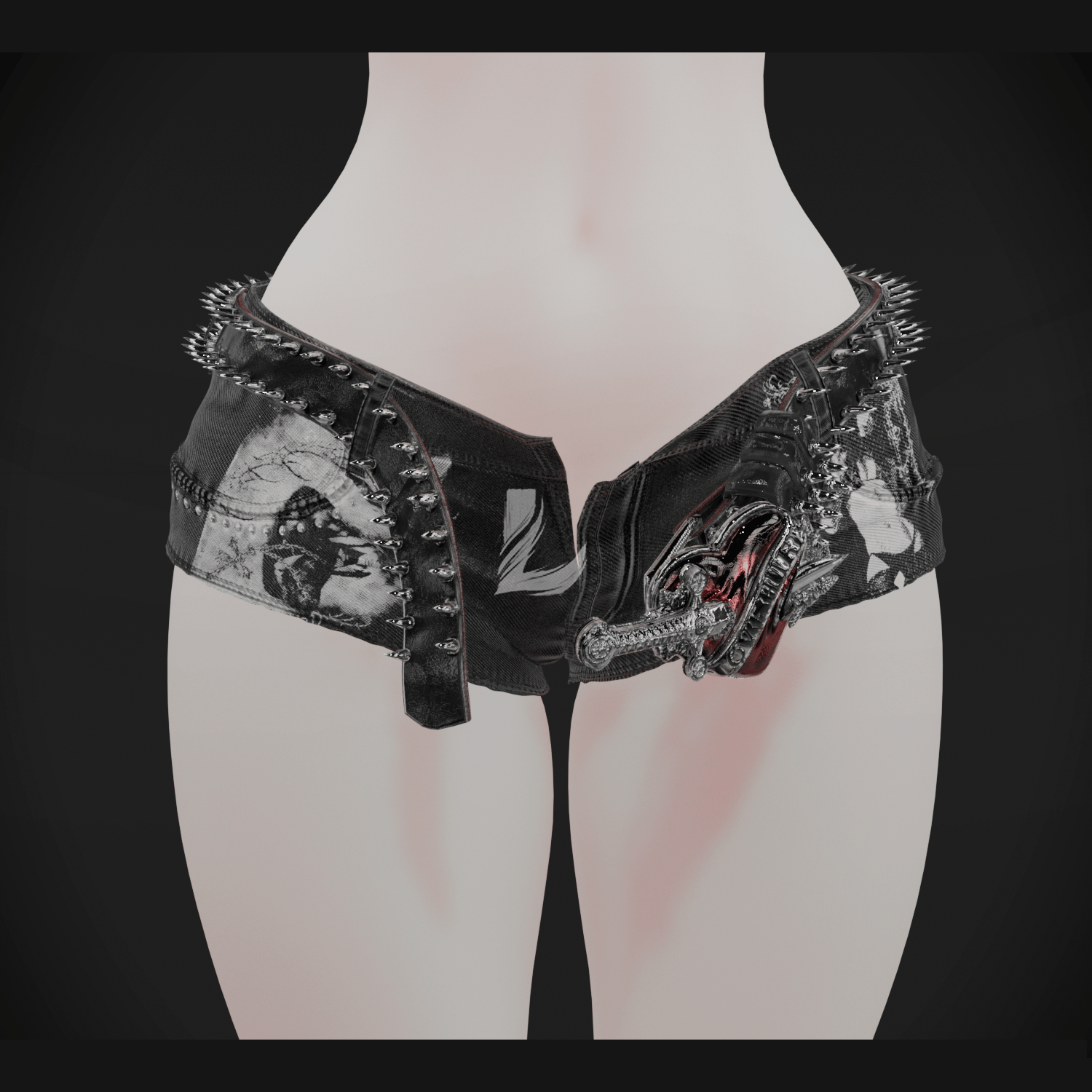 CUTE SHORTS + BELT (Personal and commercial)