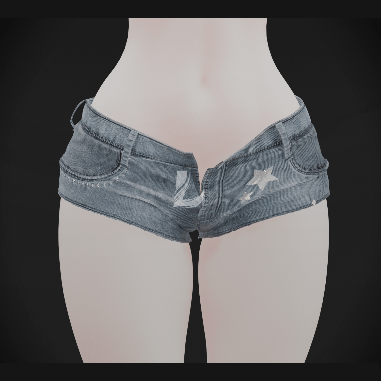 CUTE SHORTS + BELT (Personal and commercial)