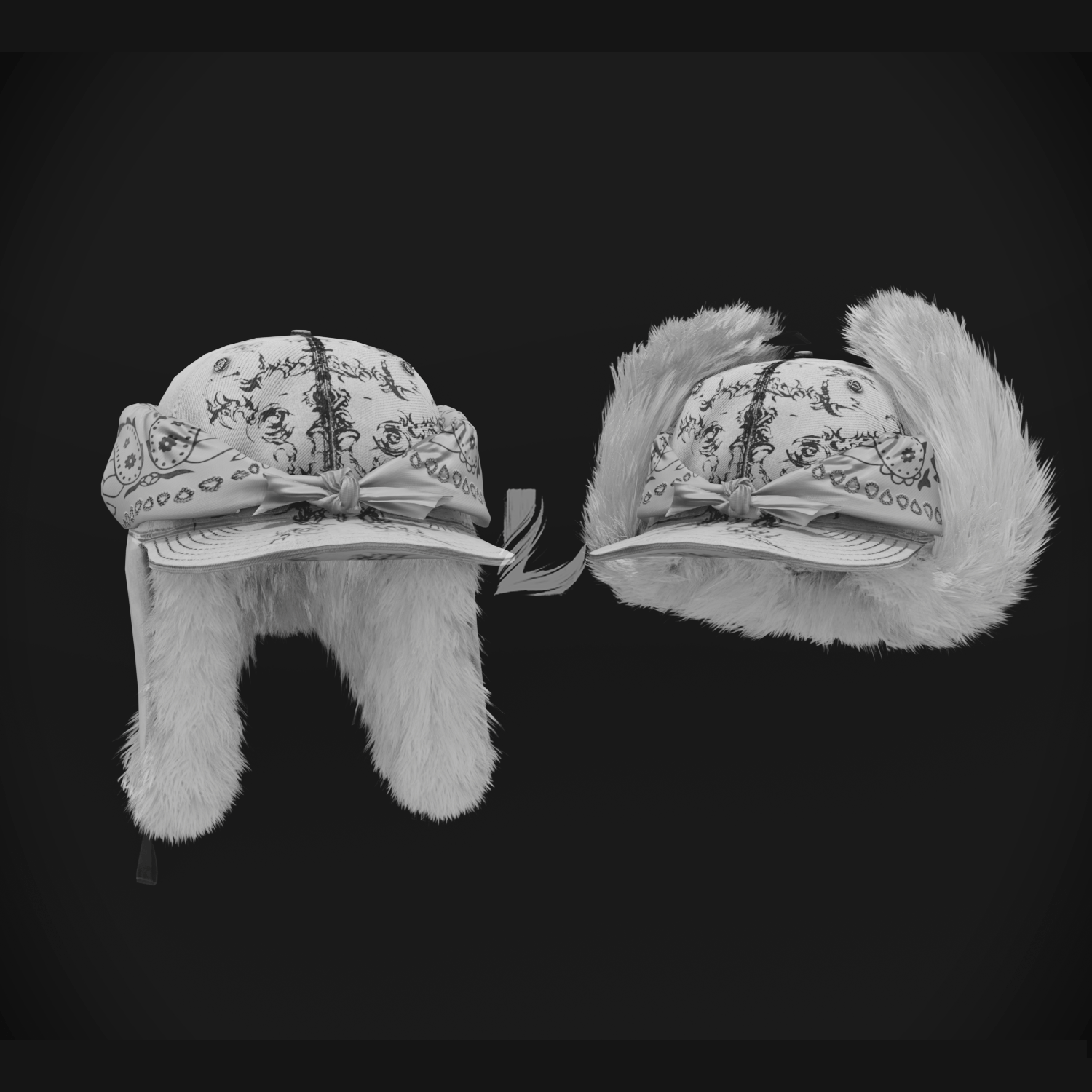 FUR HAT (Personal and commercial)
