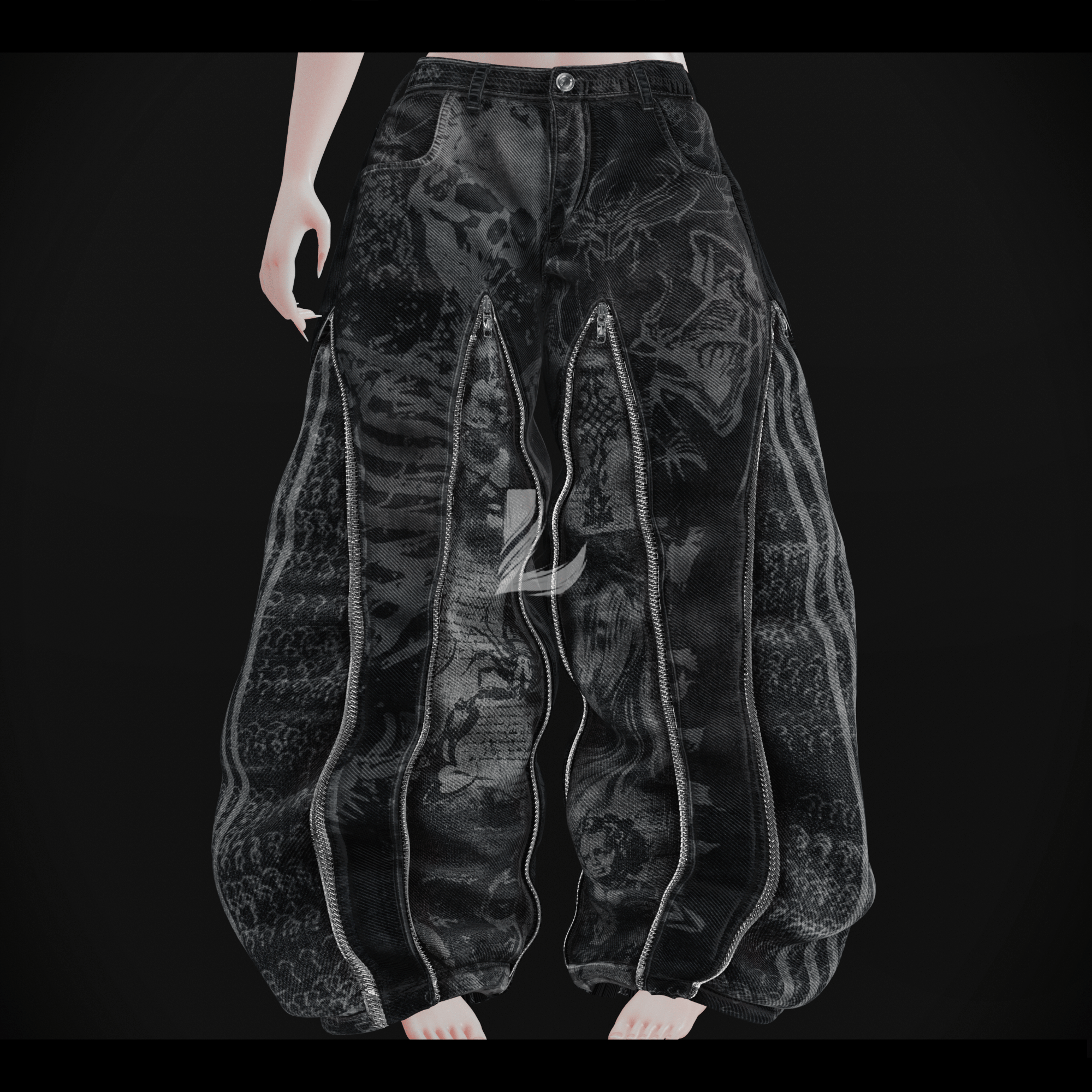 ZIPPER JEANS (Personal and commercial)