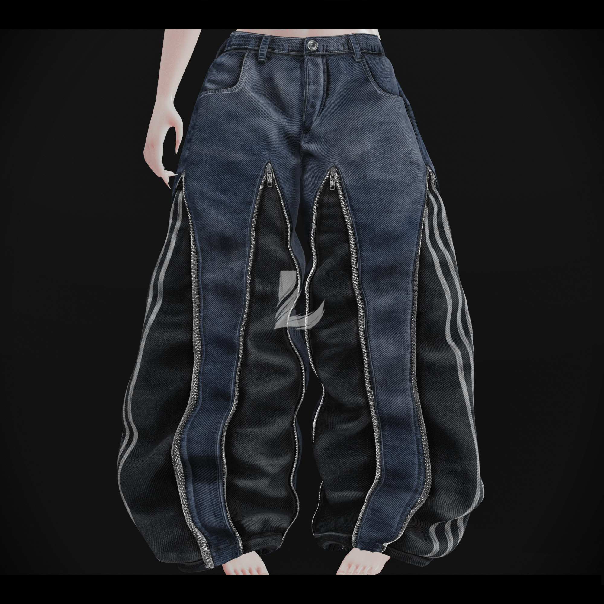 ZIPPER JEANS (Personal and commercial)