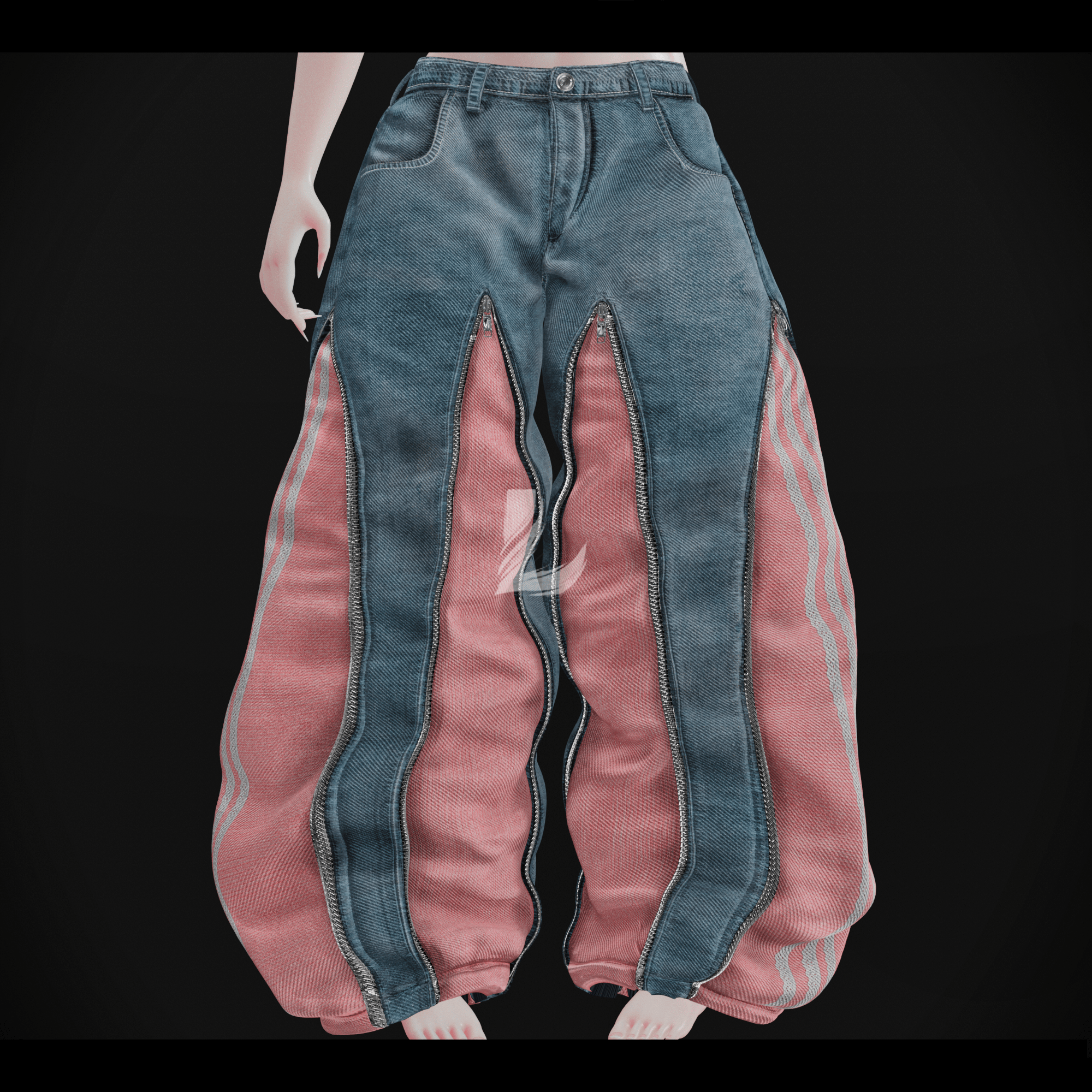ZIPPER JEANS (Personal and commercial)