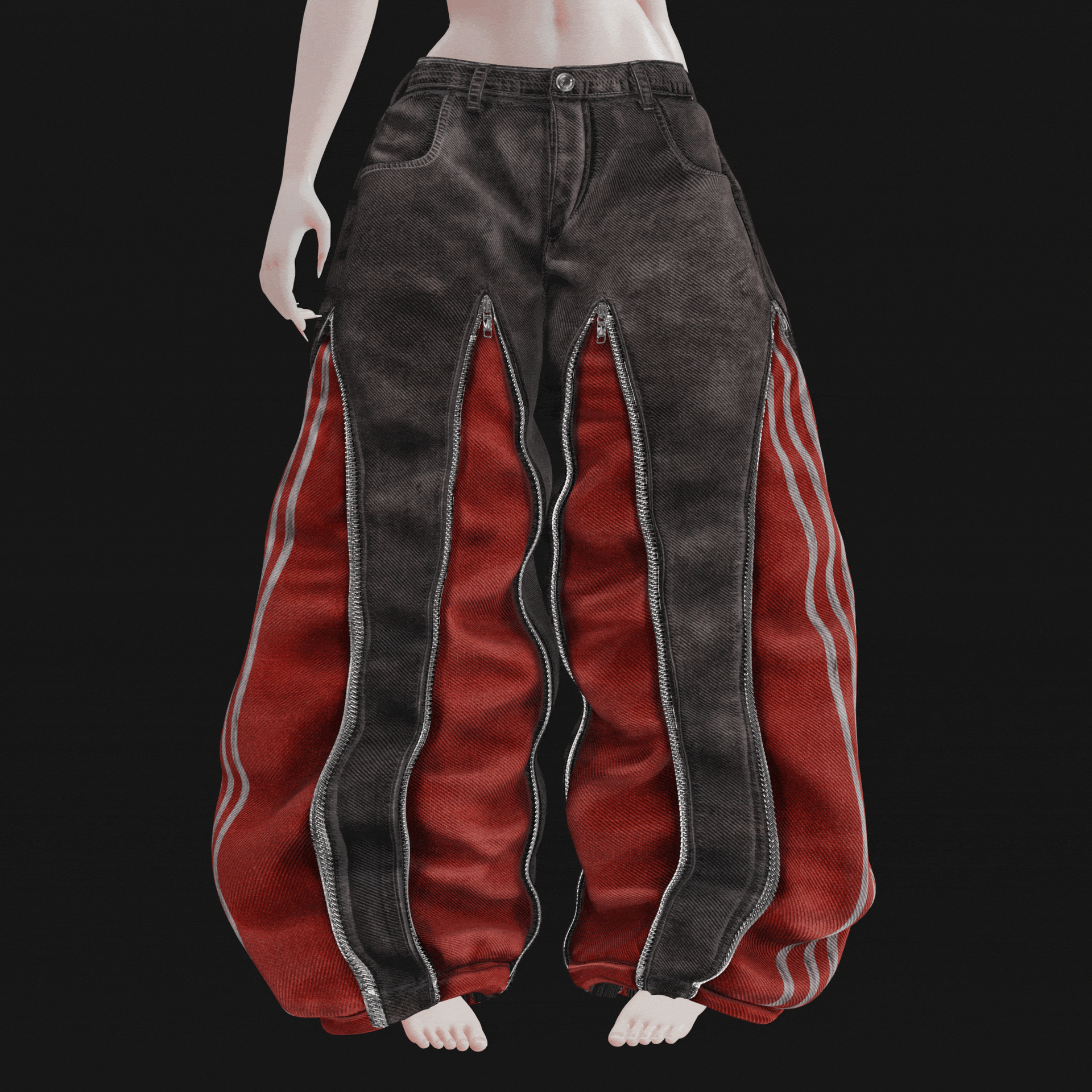 ZIPPER JEANS (Personal and commercial)