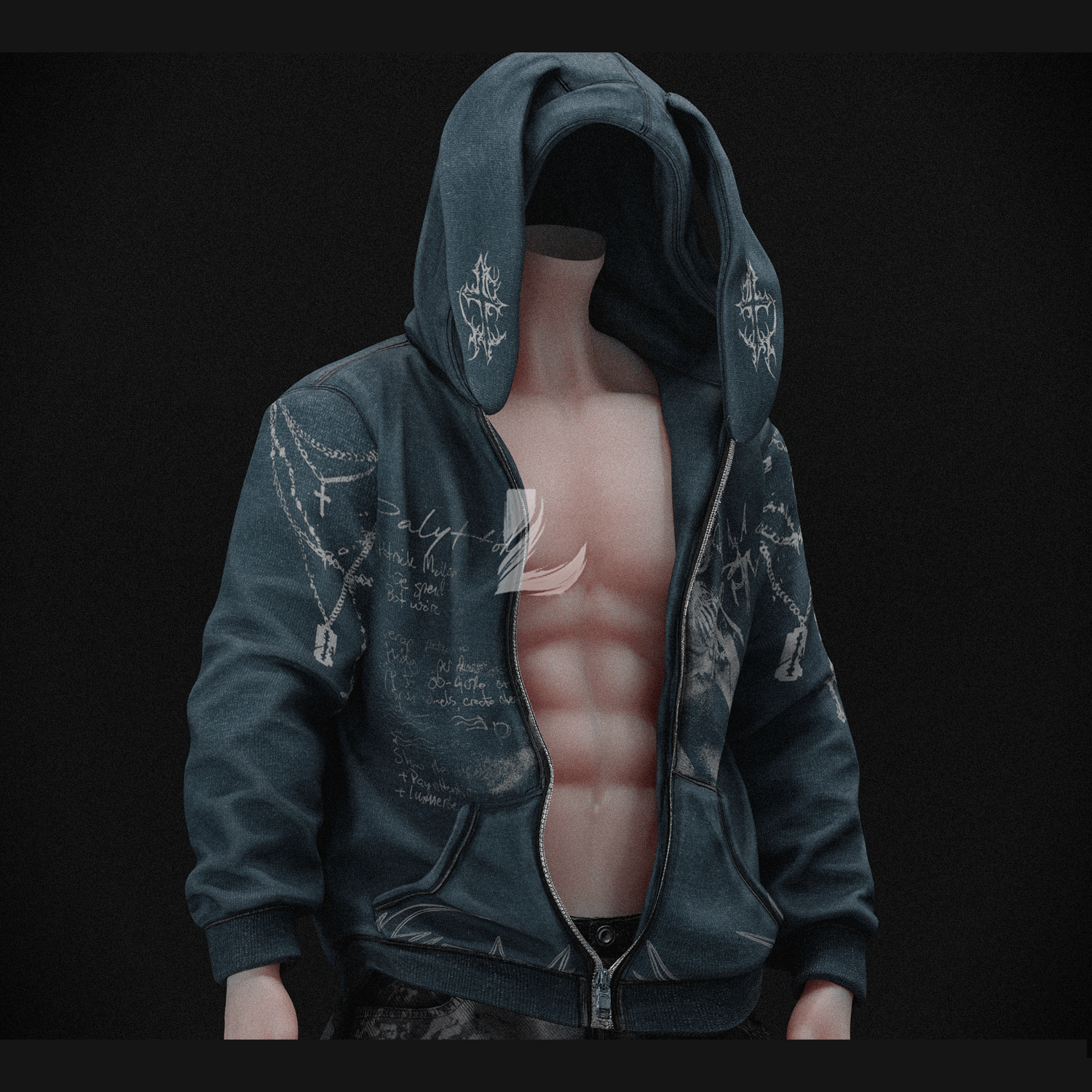 BUNNY HOODIE - Akii (Personal and commercial)