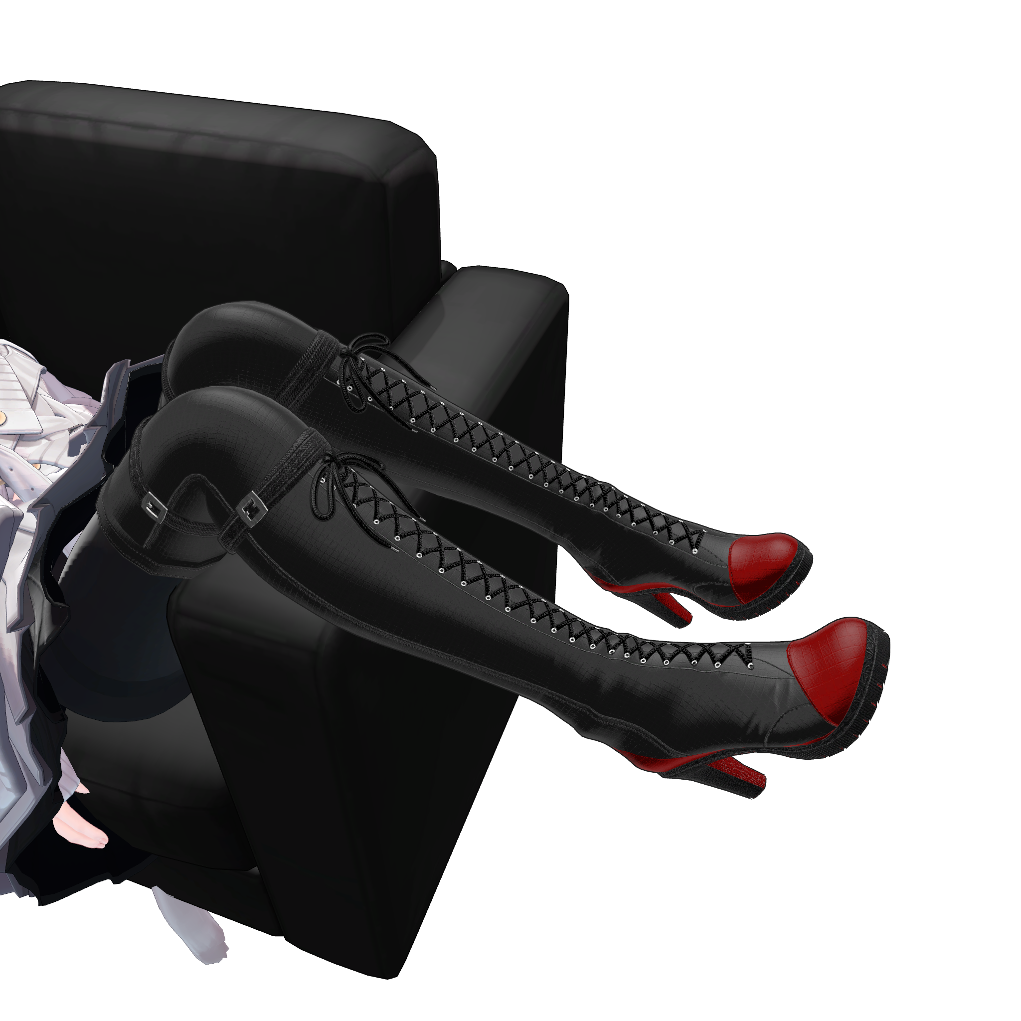 Vrchat Boots for Avatar Manuka, Lime, Airi, Shinano, Sio, Rurune, Moe, Milltina and Rindo