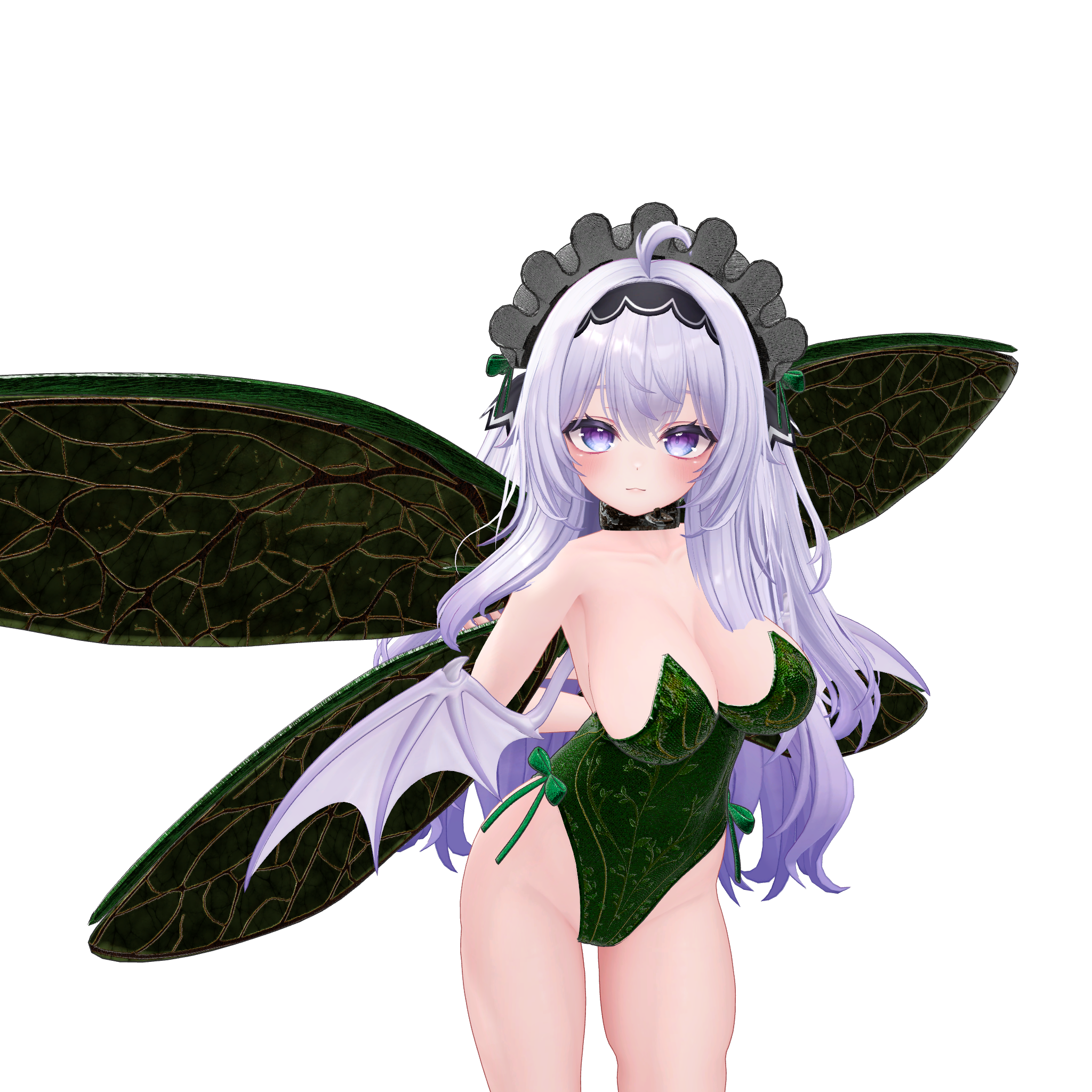 Verdant Fae – Fairy Outfit for avatar Manuka, Airi