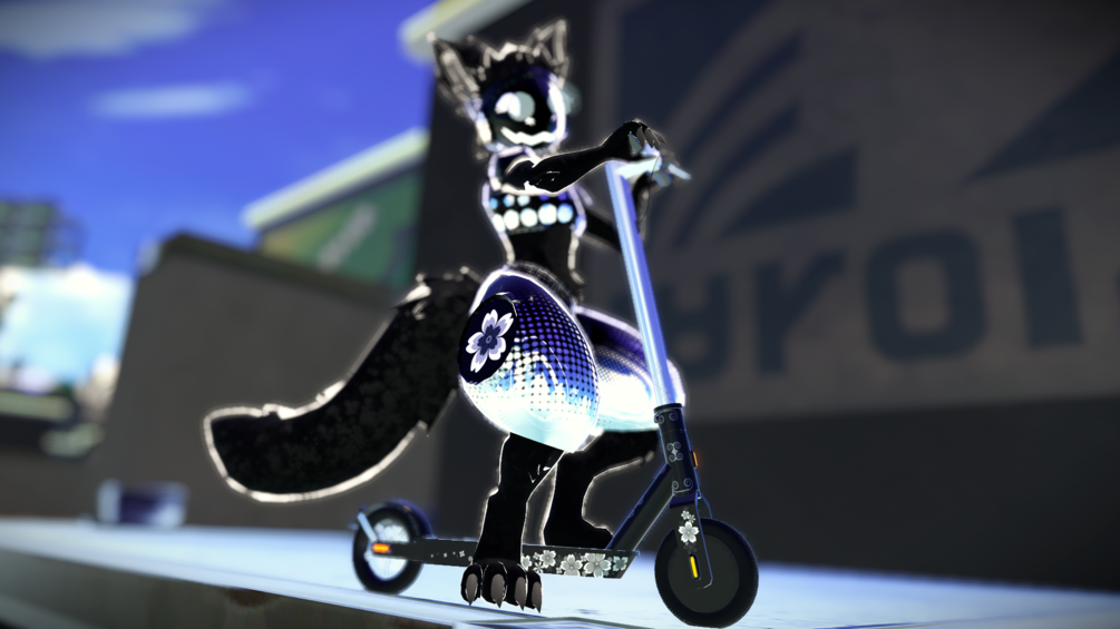 Rideable Scooter