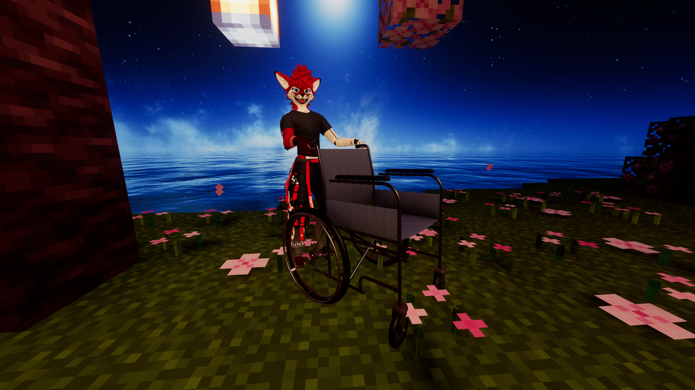 Rideable Wheelchair