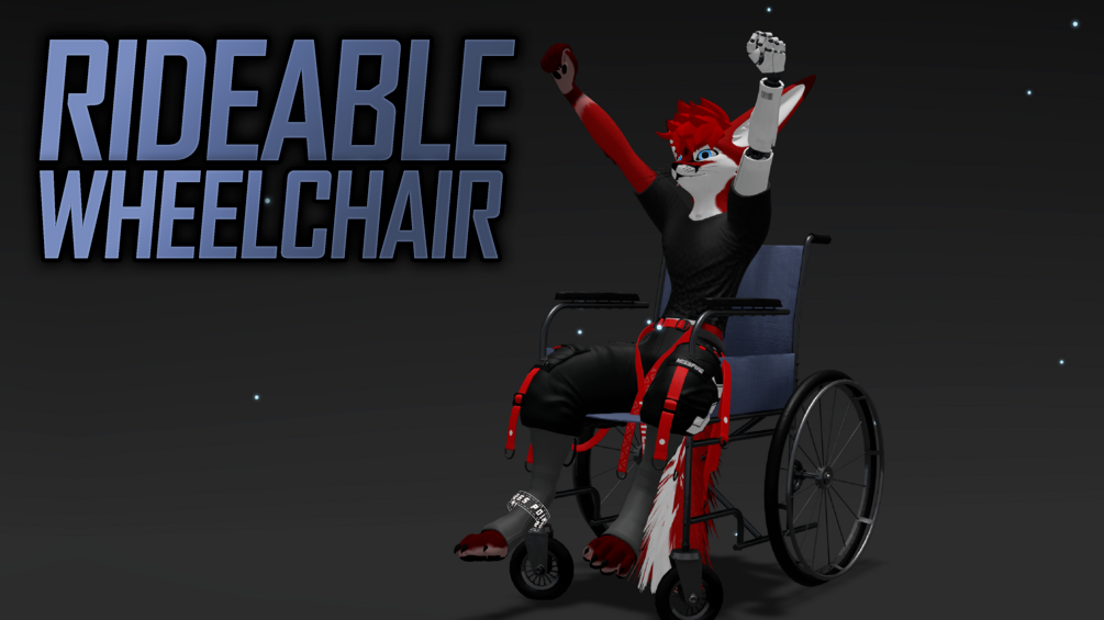 Rideable Wheelchair