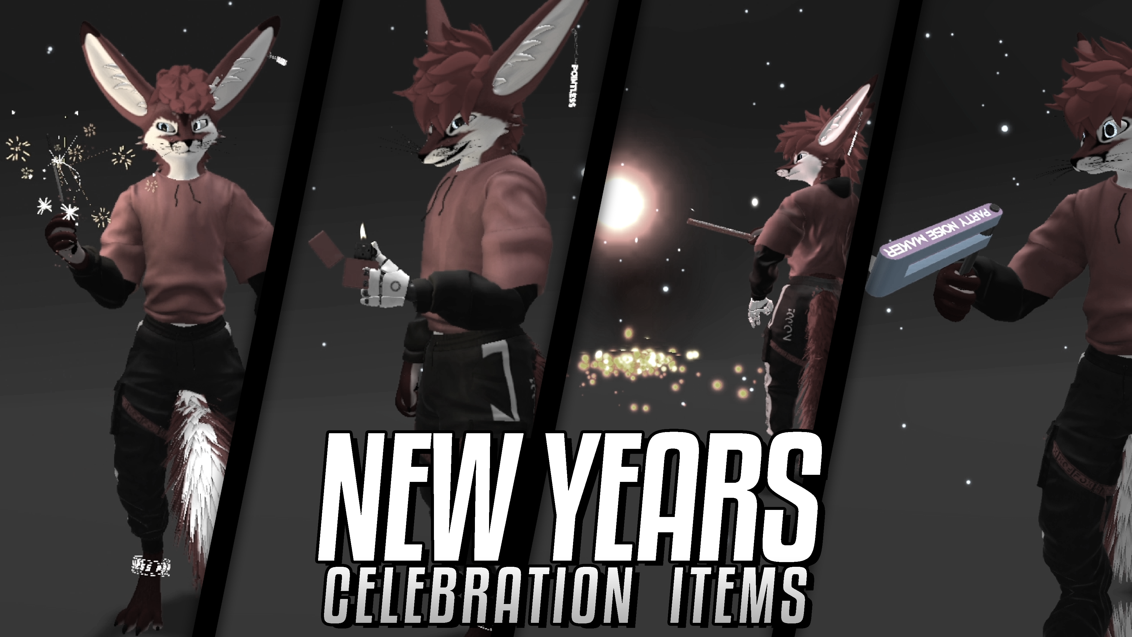 New Years Celebration Items Pack