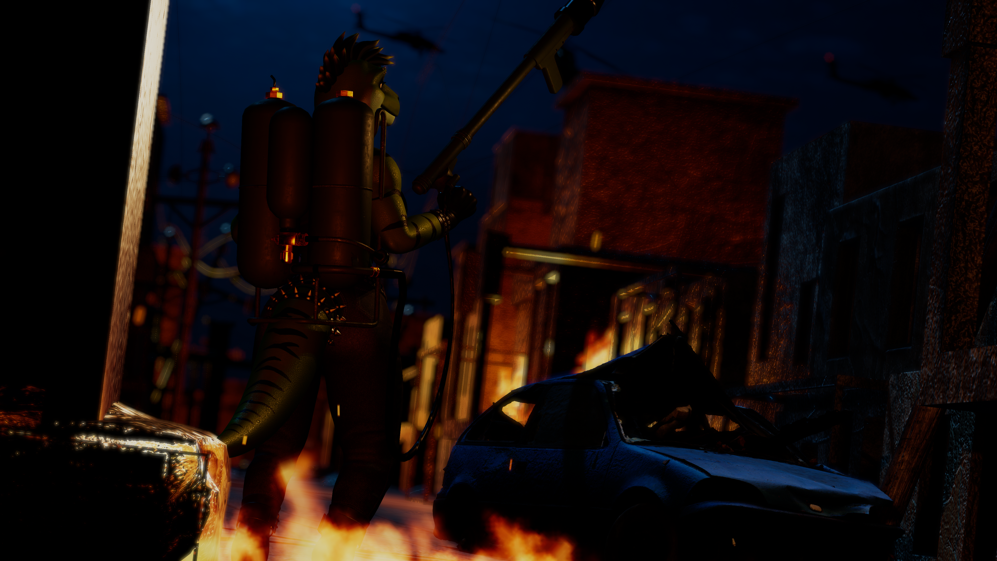 WW2 Flamethrower