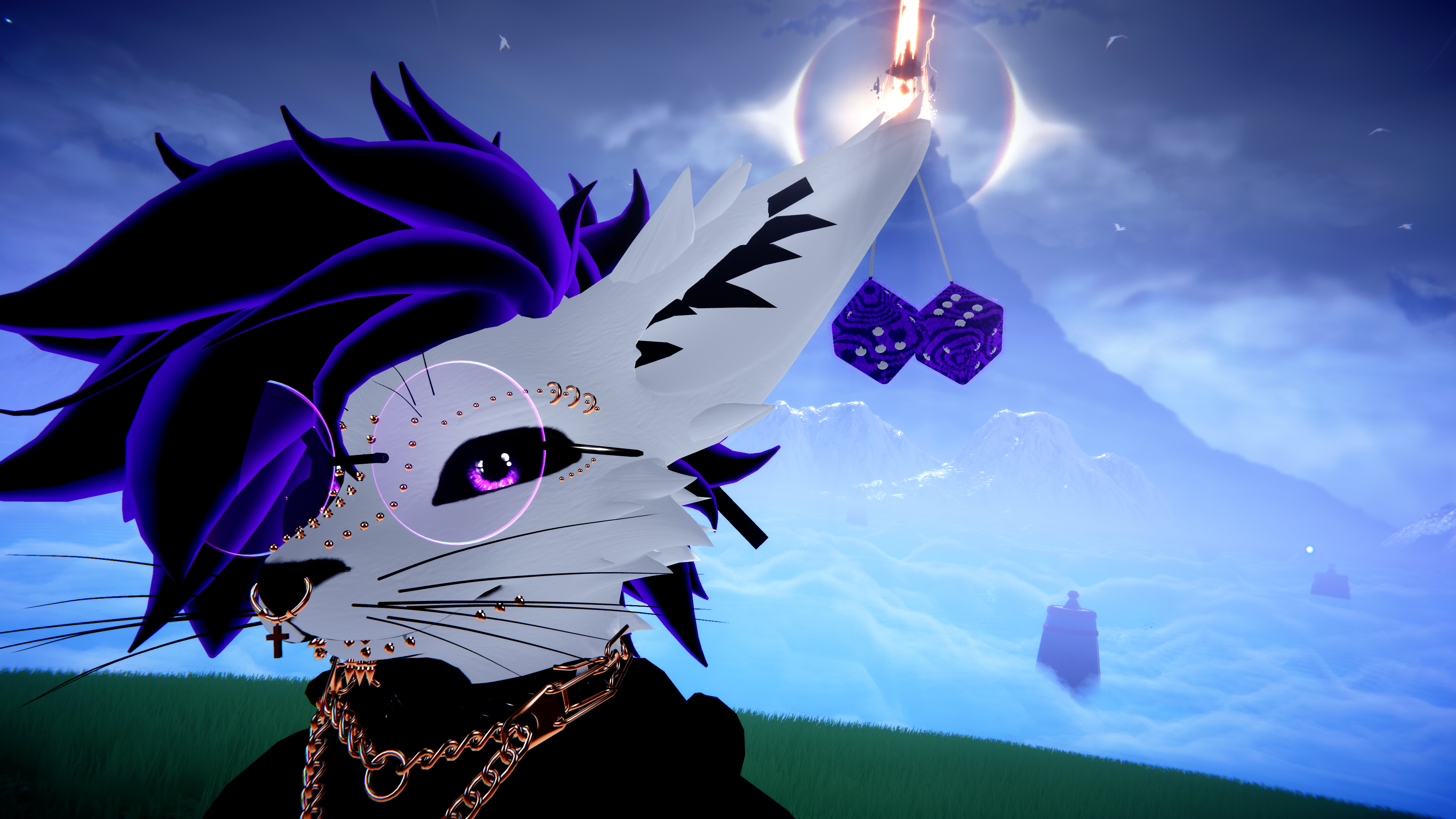 Fuzzy Dice Accessory