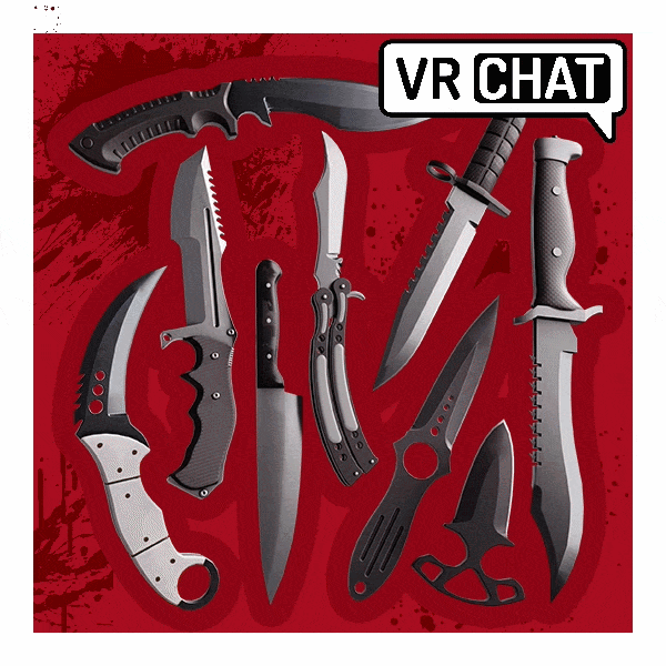 Steel Bloody Knife V2 | 9 knives!