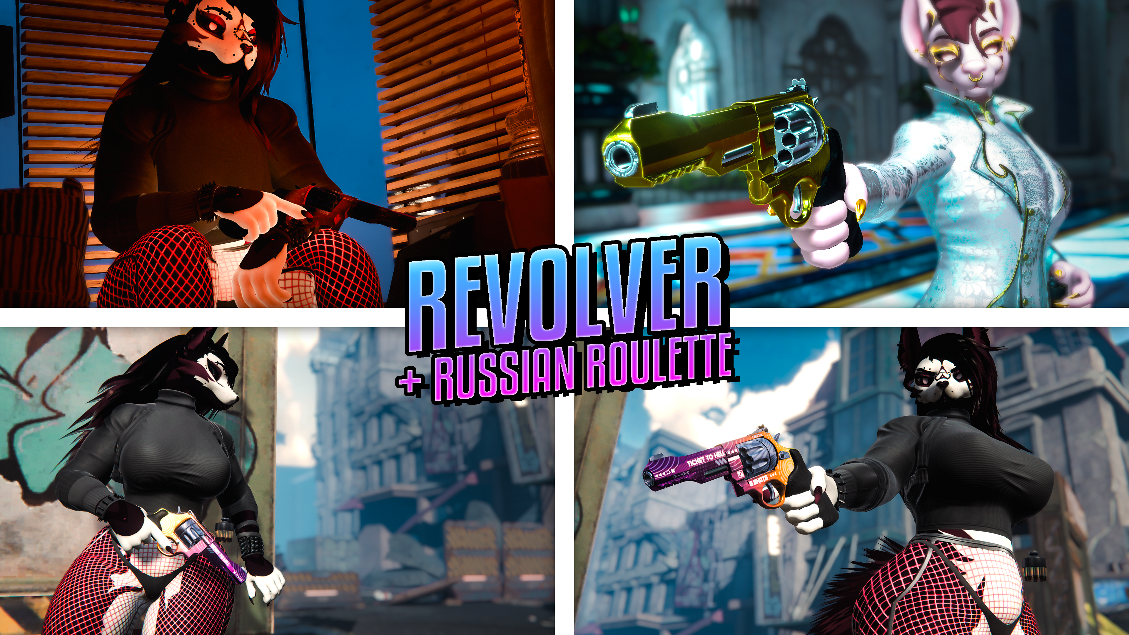 Revolver + Russian Roulette