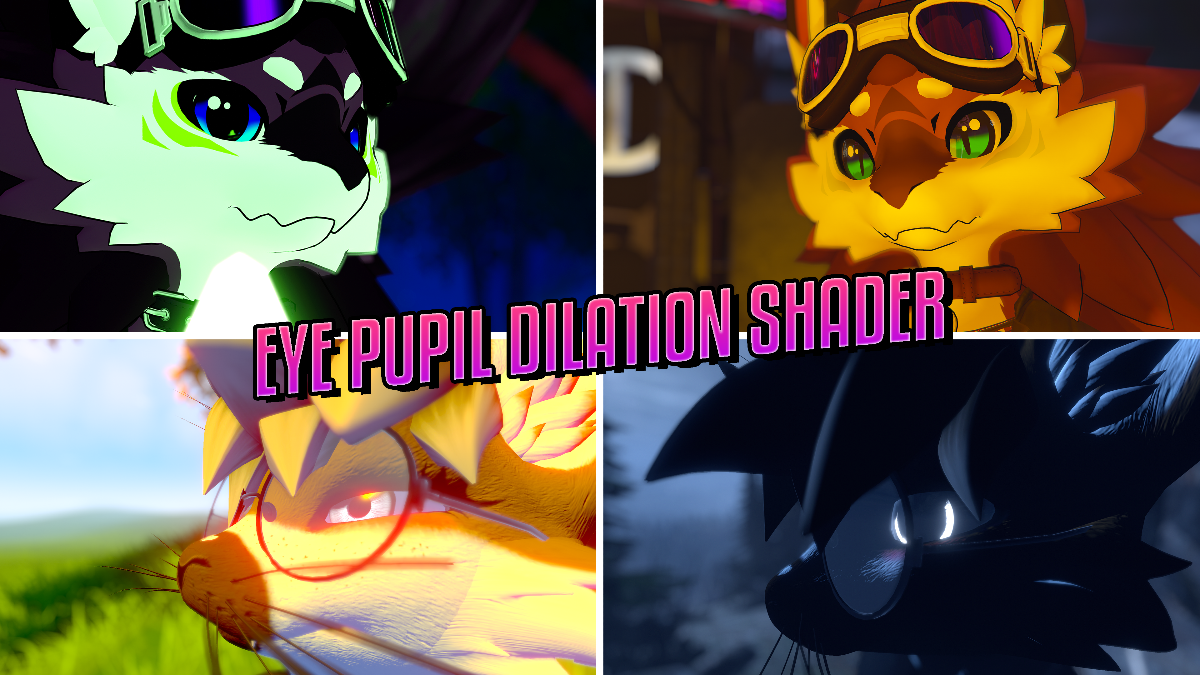 Eye Pupil Dilation Shader (NO Eye Tracking Needed)