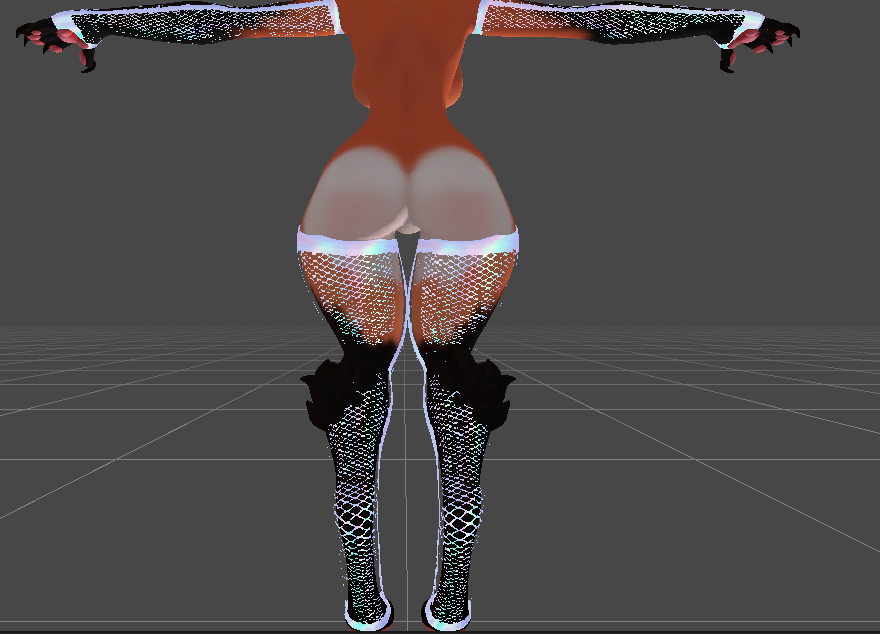 Fishnet Baller Fox