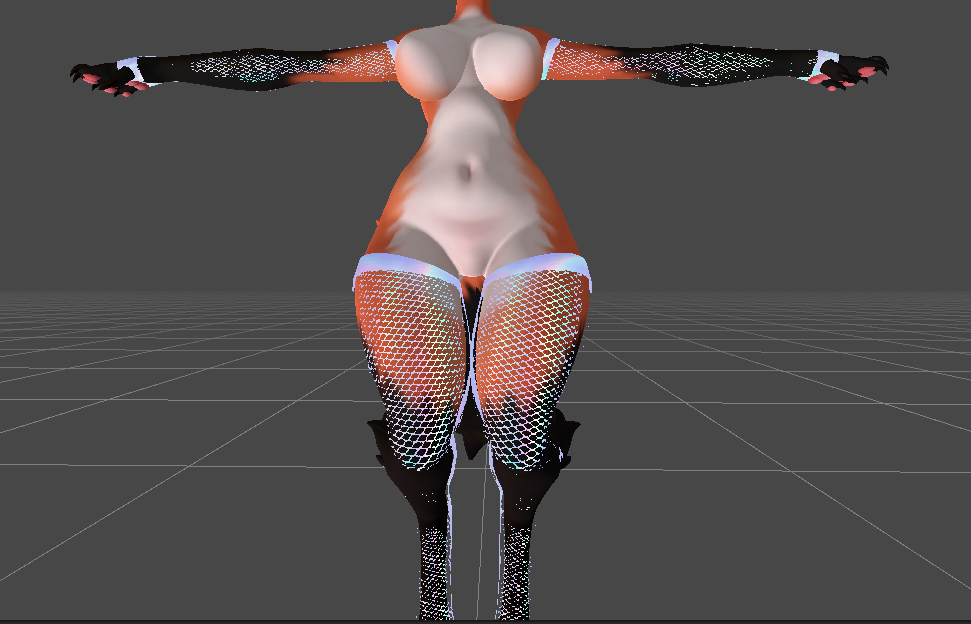 Fishnet Baller Fox