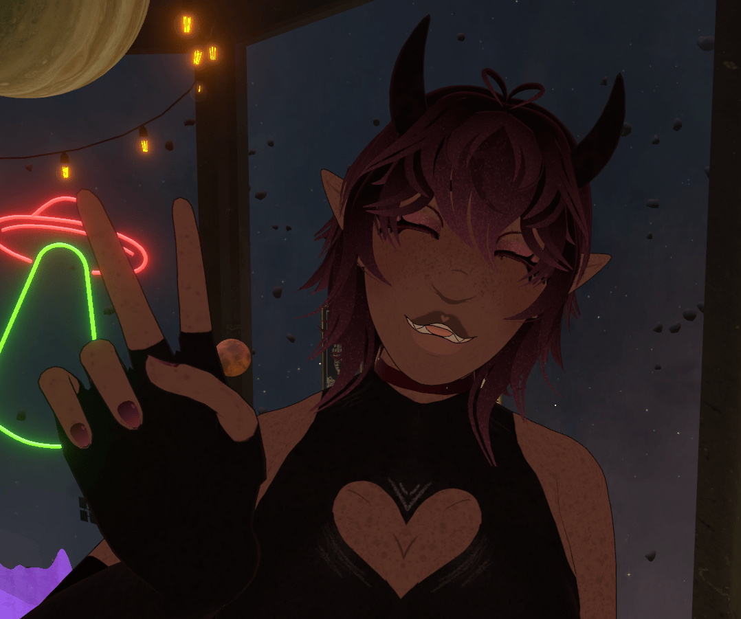 Victoria  | VRChat Model | PC | 6 Emotes