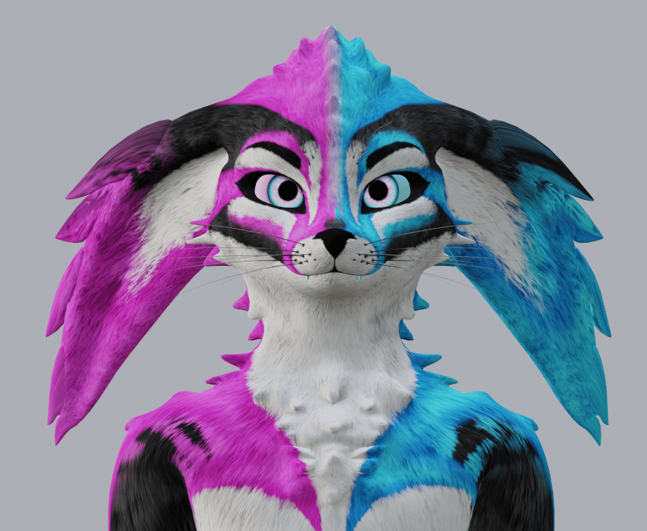 (NON GUMROAD) Rexouium Ear Fluff Remake