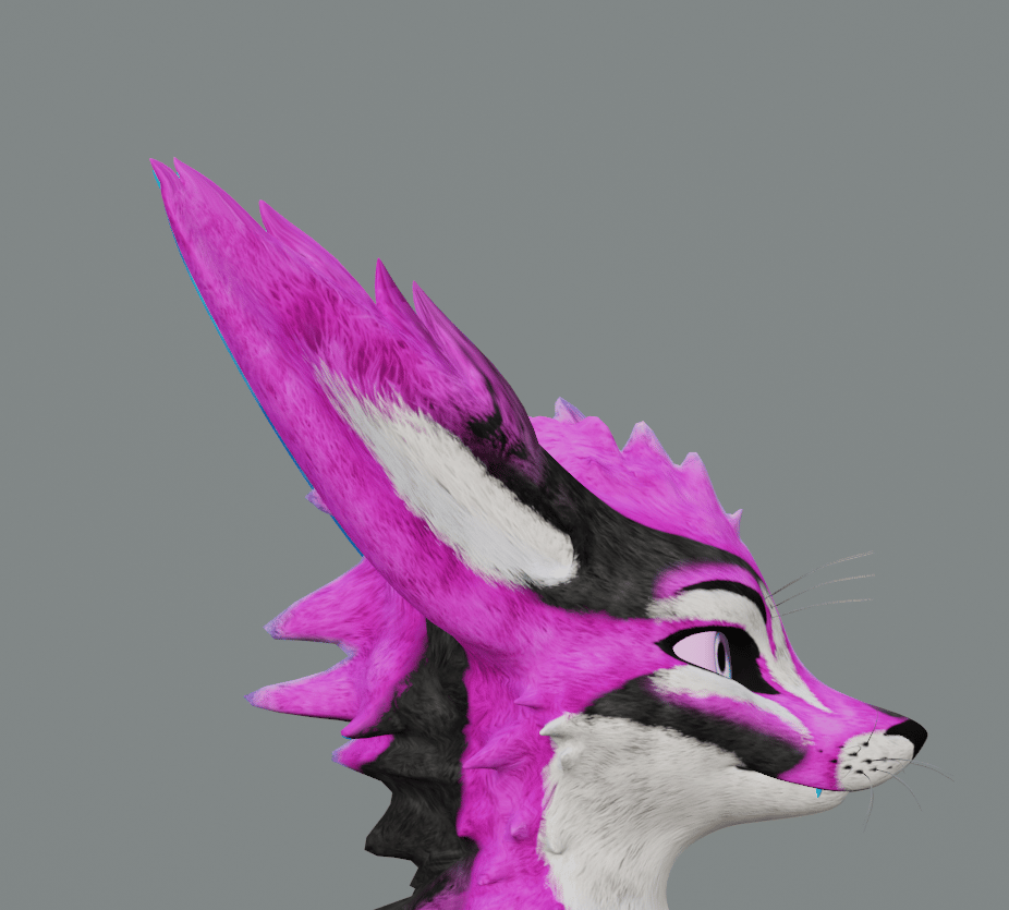 (NON GUMROAD) Rexouium Ear Fluff Remake