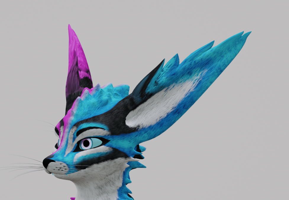 (NON GUMROAD) Rexouium Ear Fluff Remake