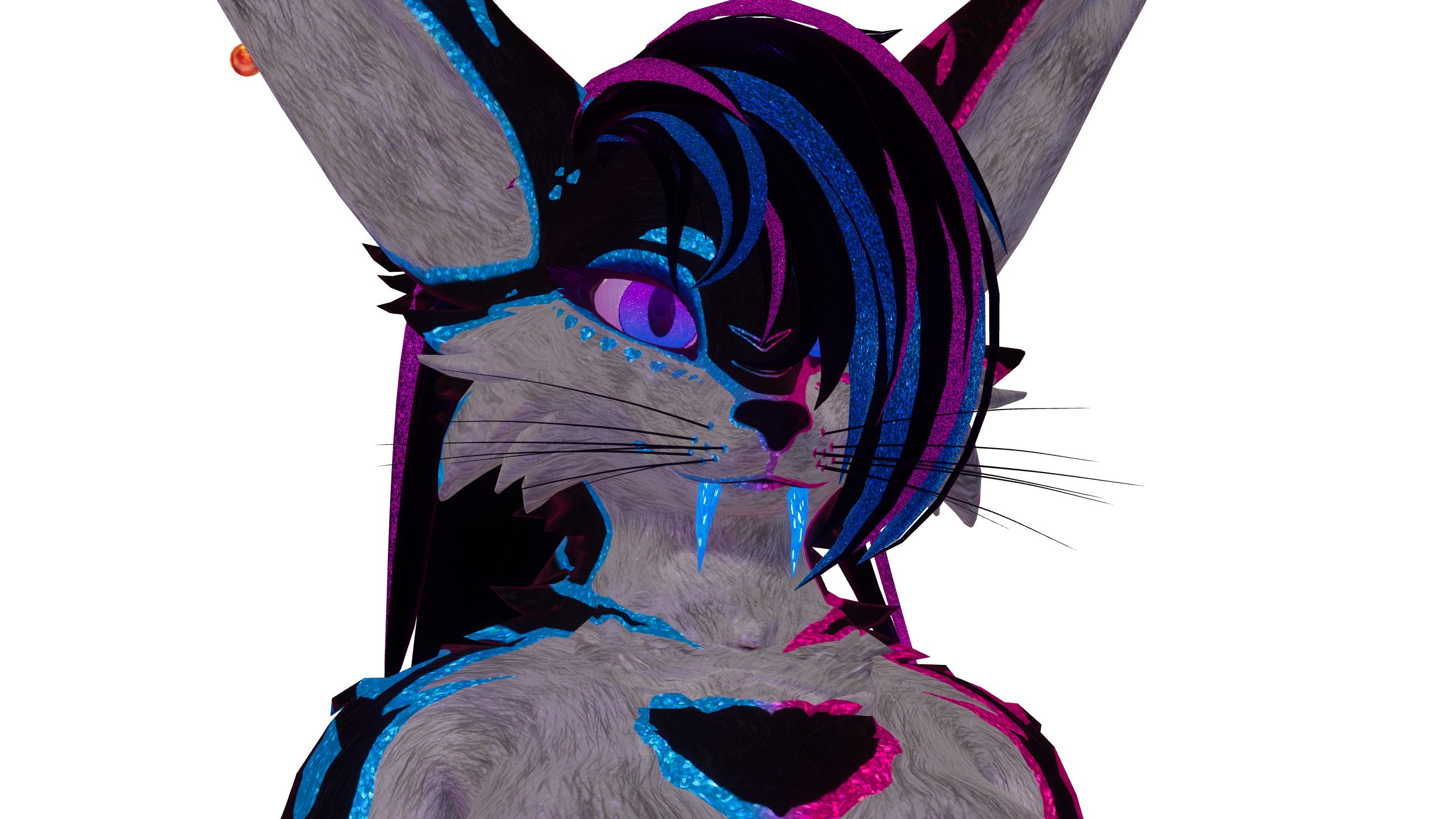 Feline Cheek Poof