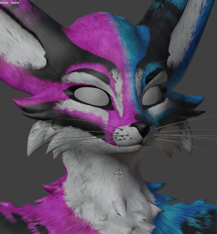 Feline Cheek Poof