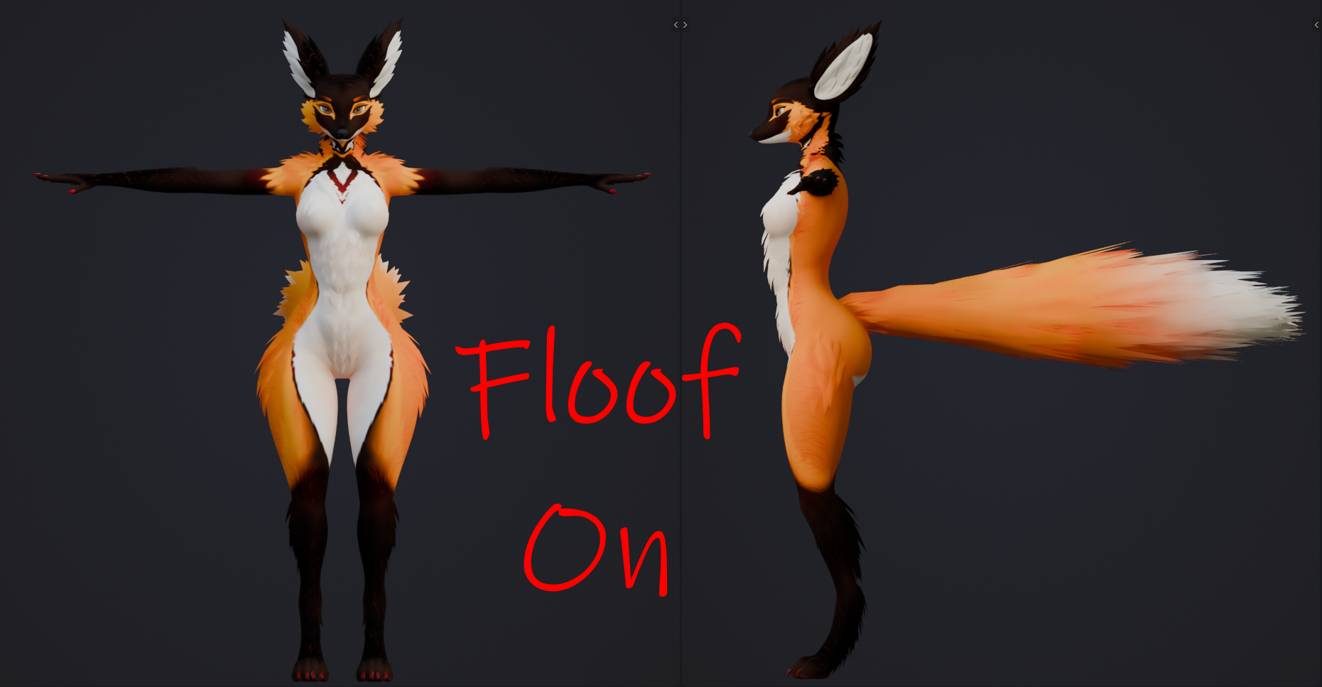 Maned Wolf Lady Floof pack