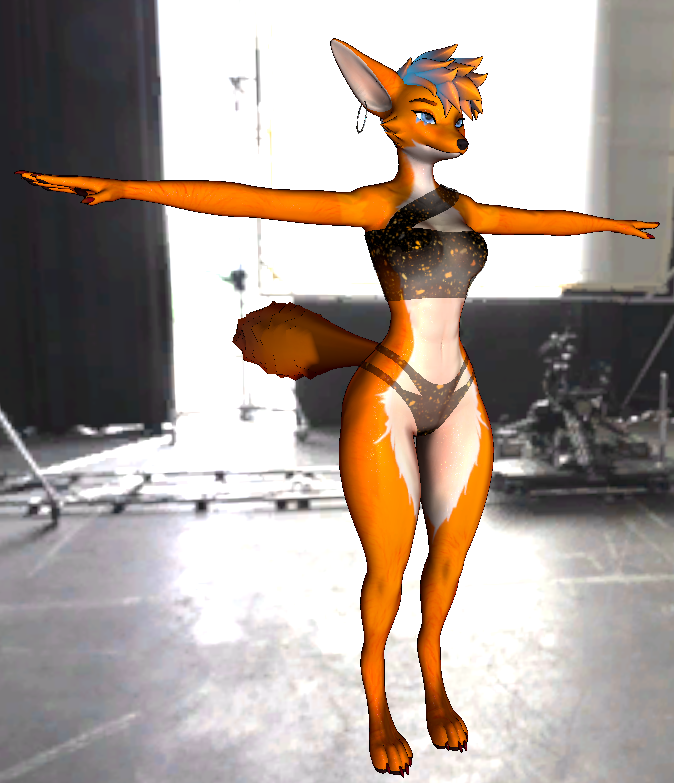 Swim Wear - Maned Wolf
